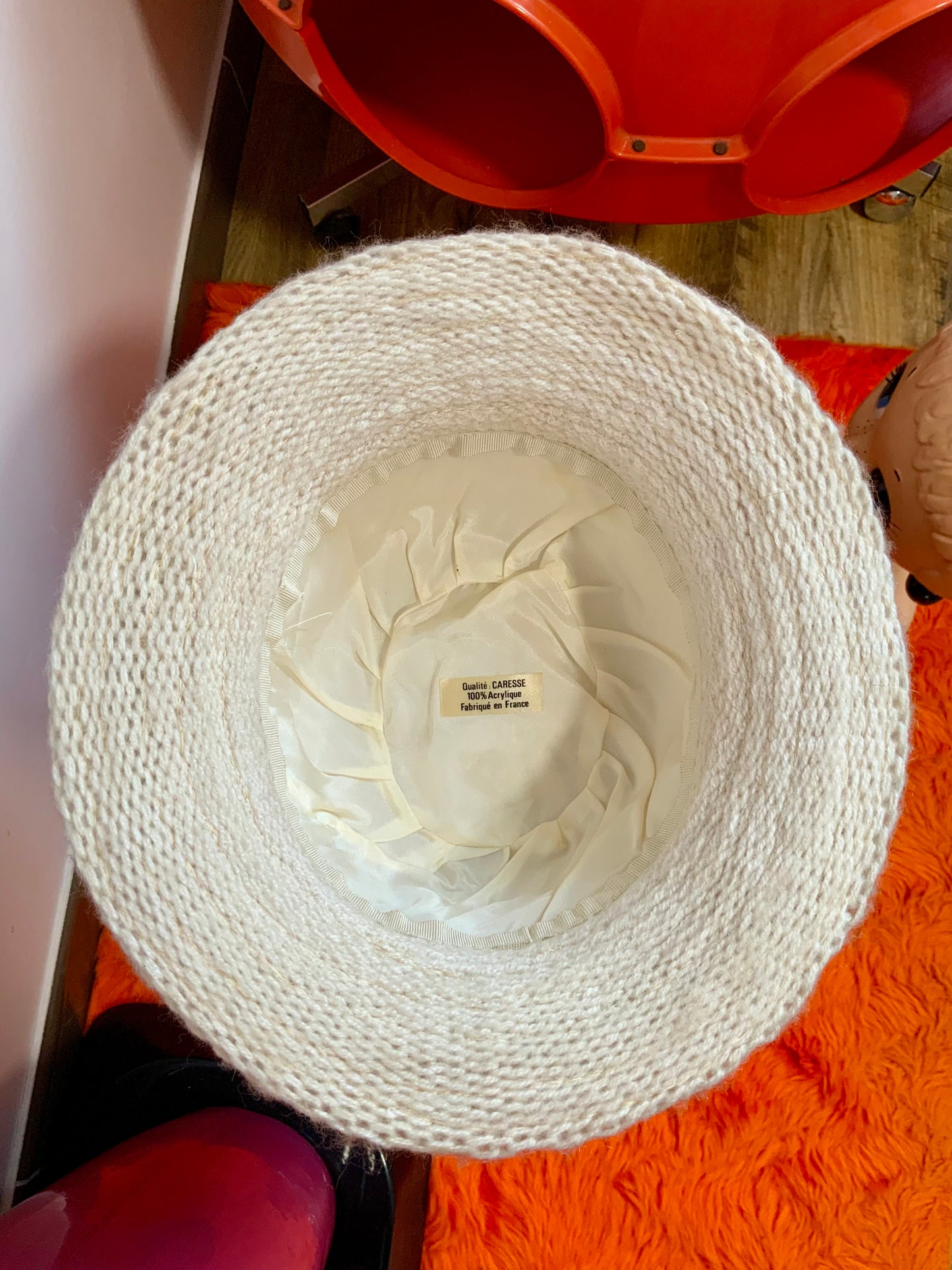 Chapeau Chic Laine Vintage France Tricot Élégance