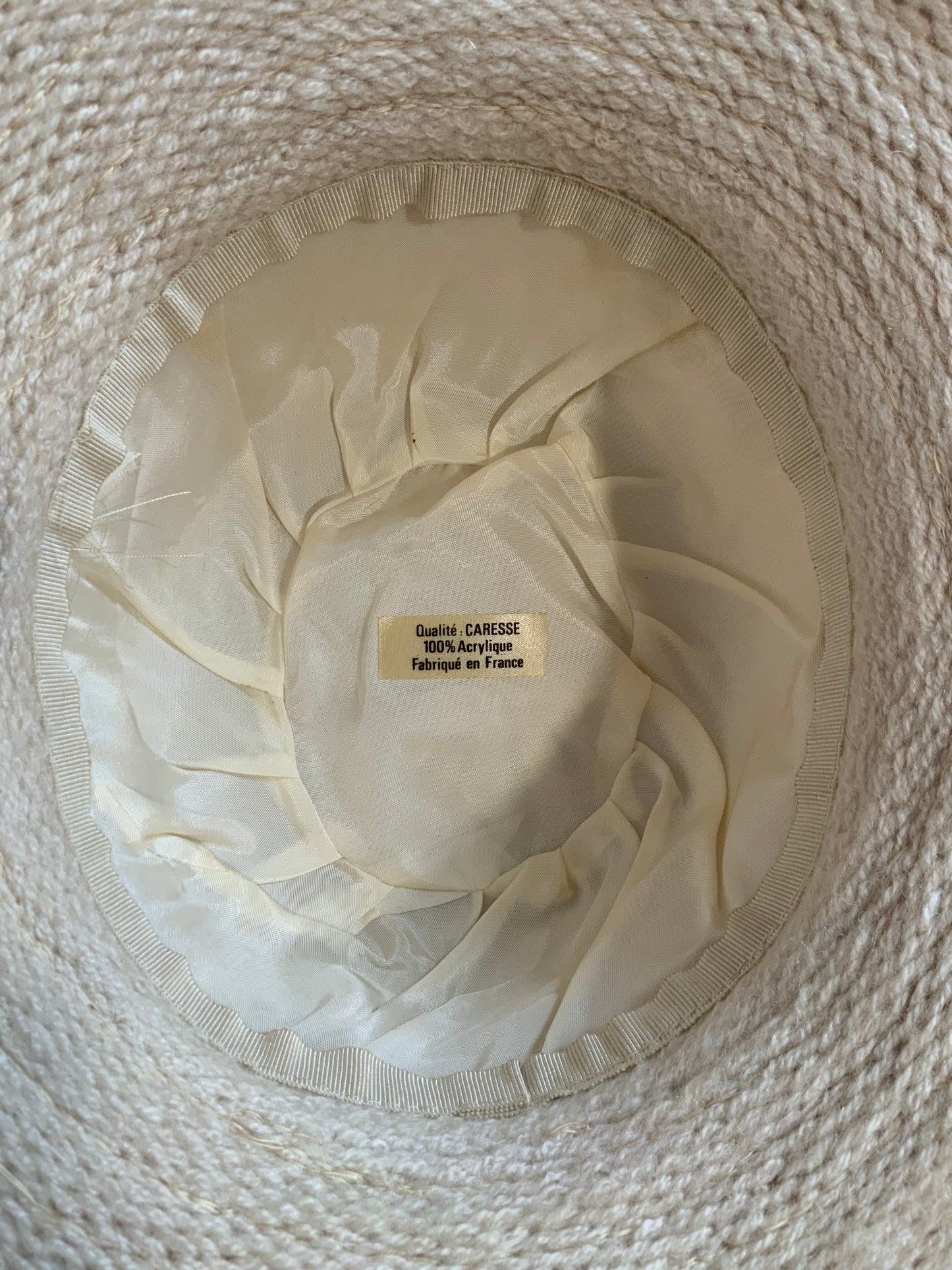 Chapeau Chic Laine Vintage France Tricot Élégance