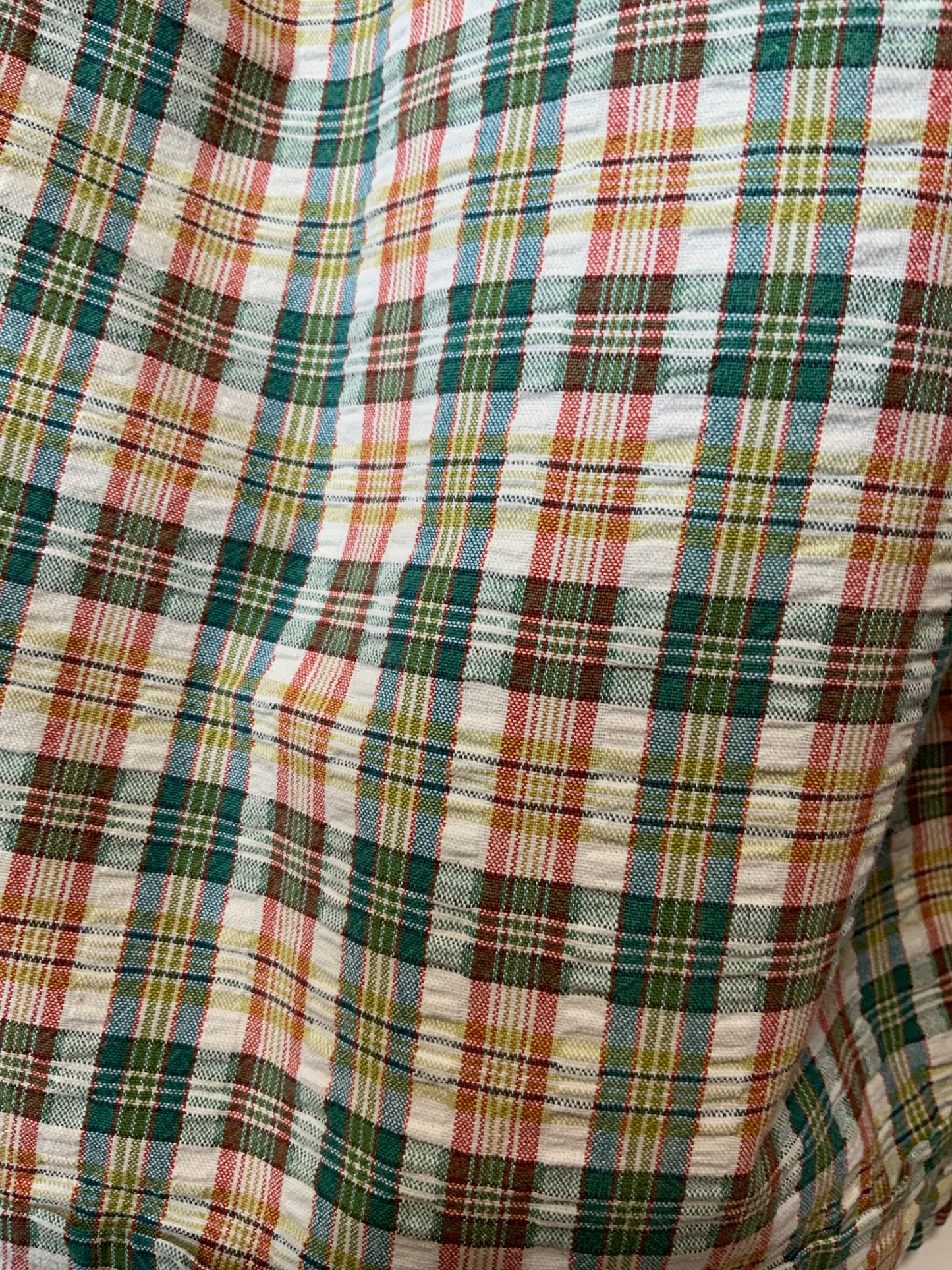 Bermuda Carreaux Écossais Vintage Damart 1990 - T40 100% Coton.