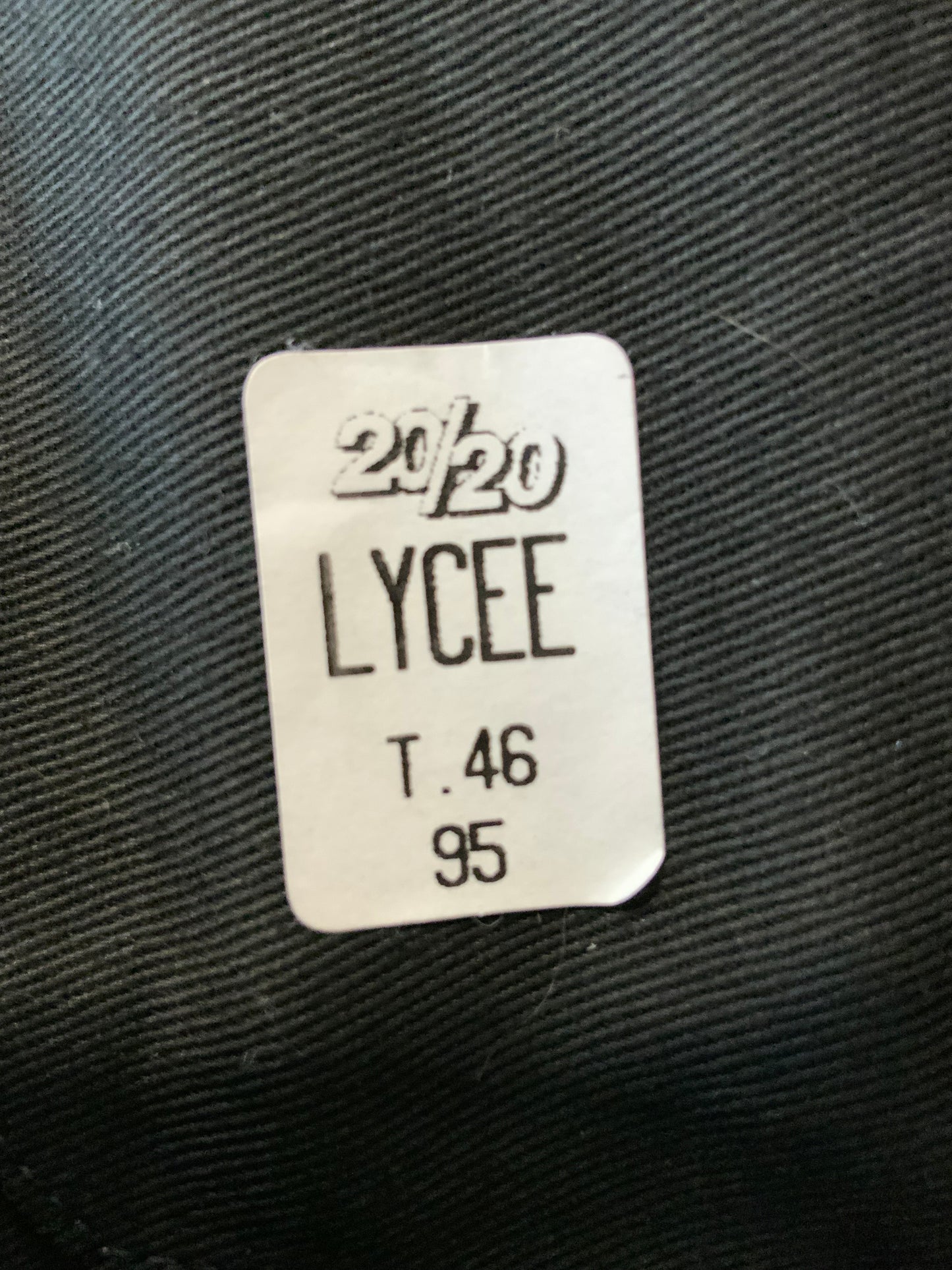 Short Sport Lycée 1970/80 2 bandes Vintage Deadstock