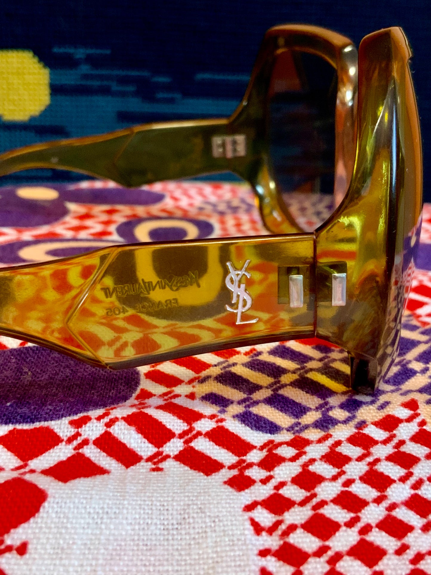 Lunettes Oversize Vintage France Yves Saint Laurent