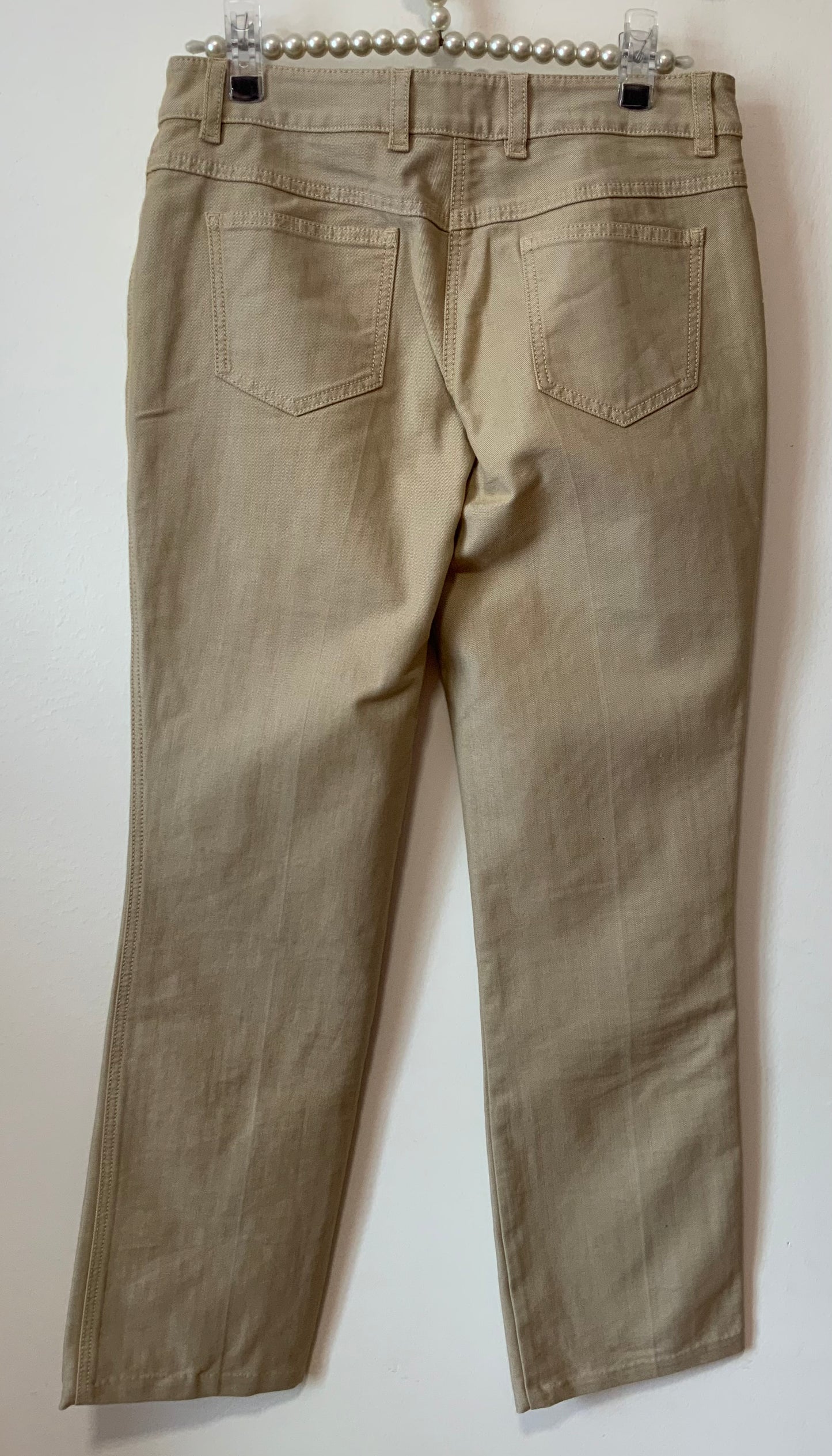 Pantalon Beige Jean Escada Vintage Haut de gamme