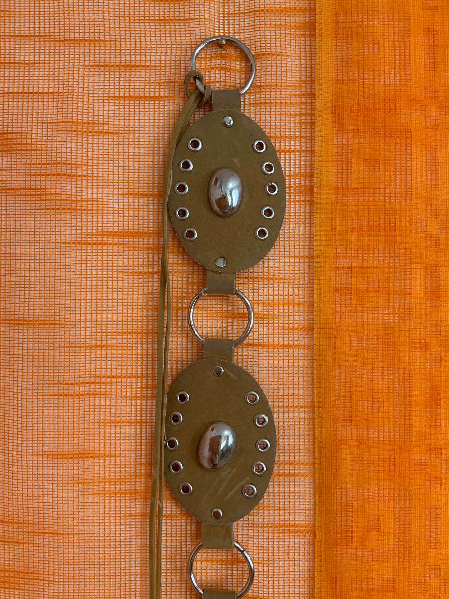 Superbe Ceinture en Daim Bohème Authentique 1970