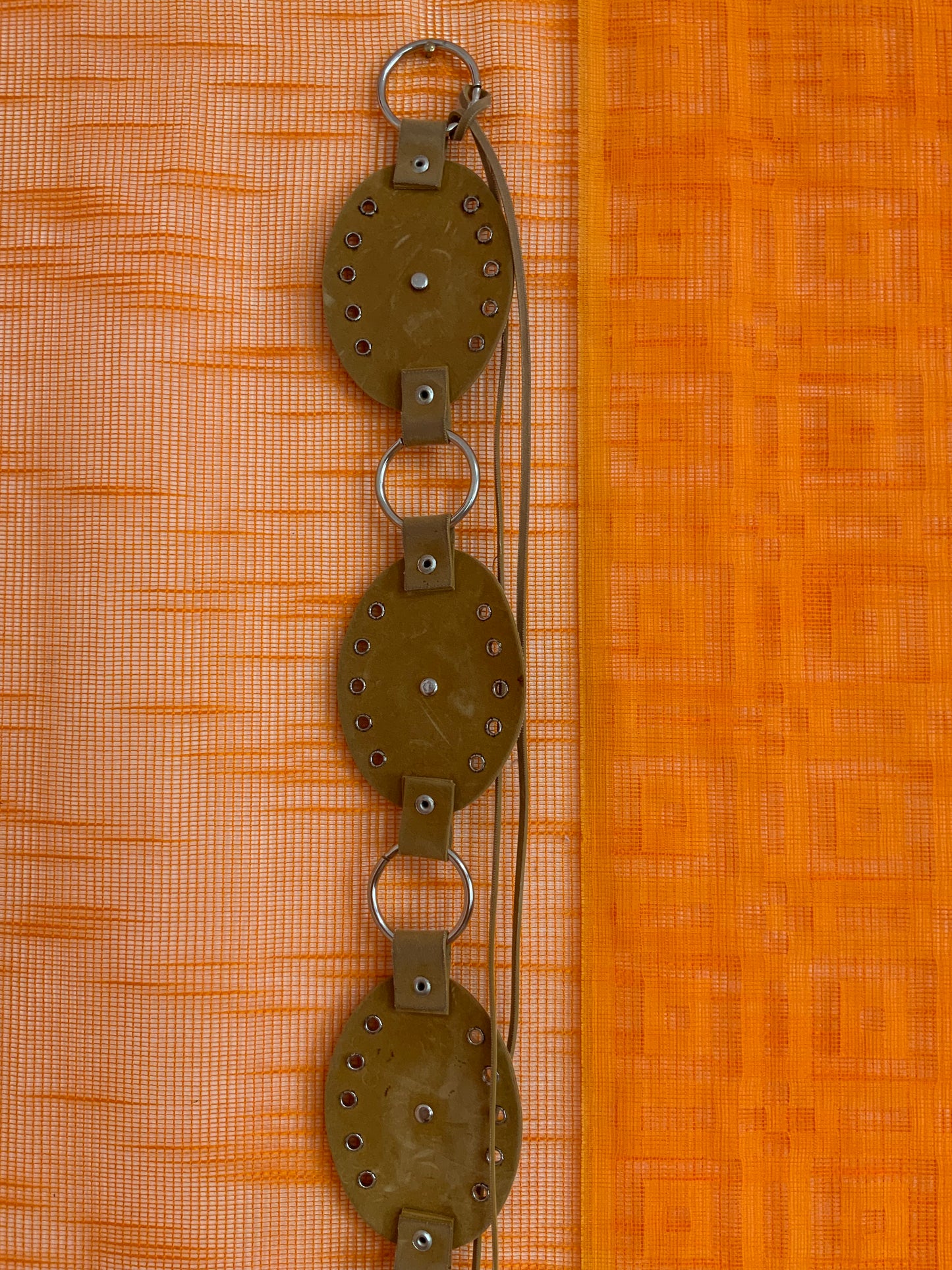 Superbe Ceinture en Daim Bohème Authentique 1970
