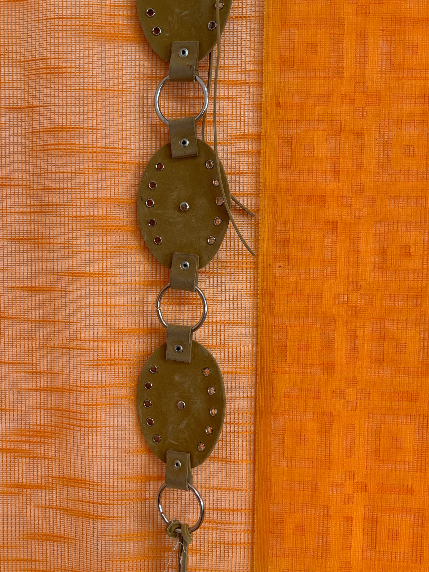 Superbe Ceinture en Daim Bohème Authentique 1970