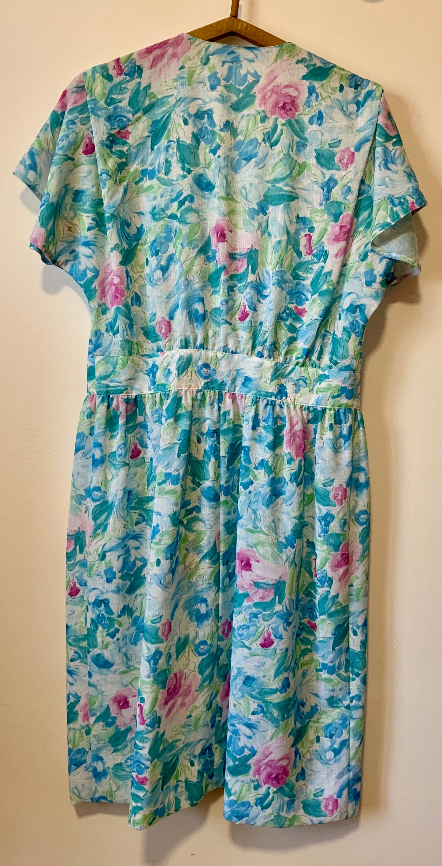 Robe croisée À fleurs Pasquier Élégance Vintage