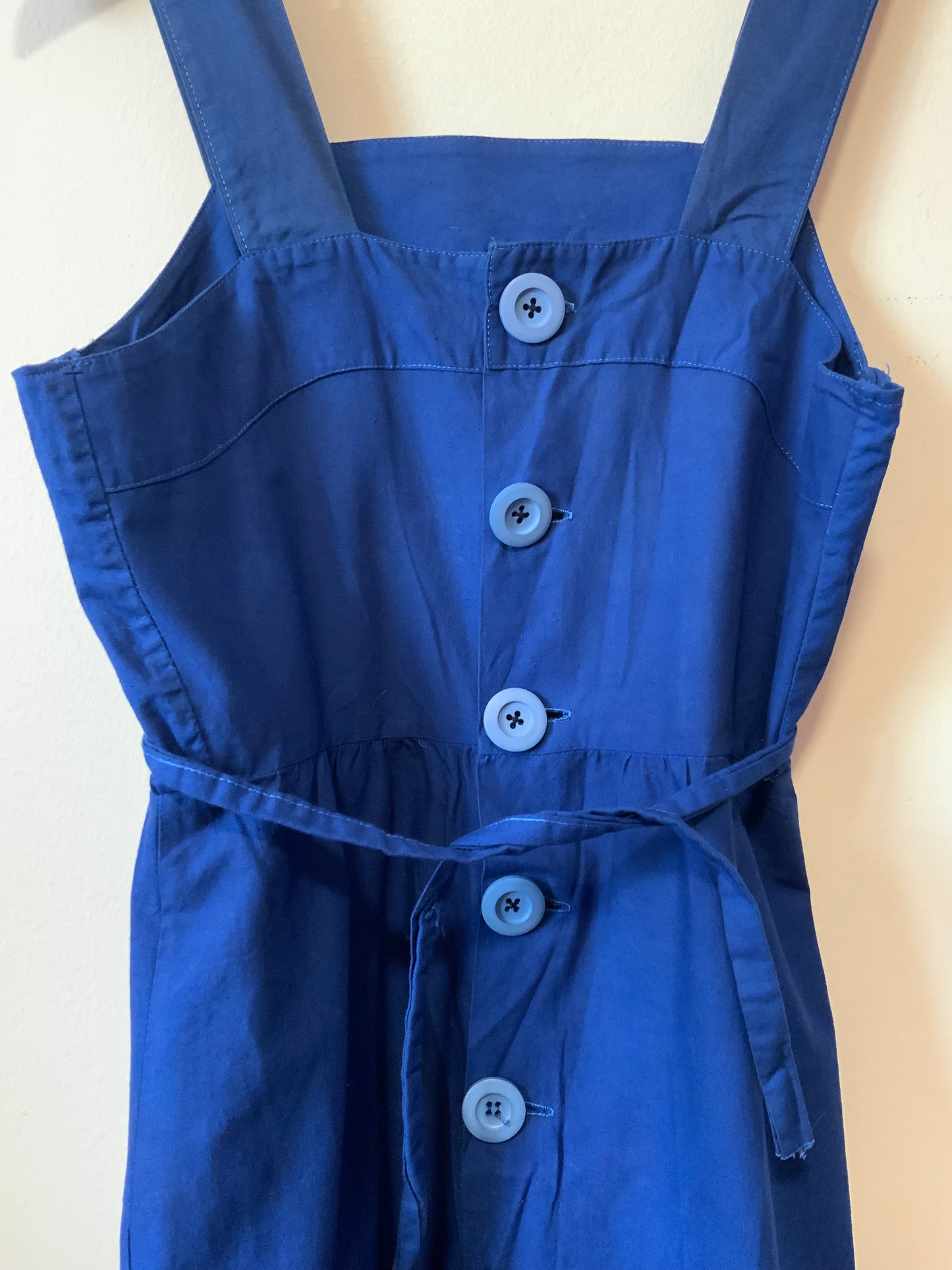 Robe boutonnée Vintage Été 1990 Chic