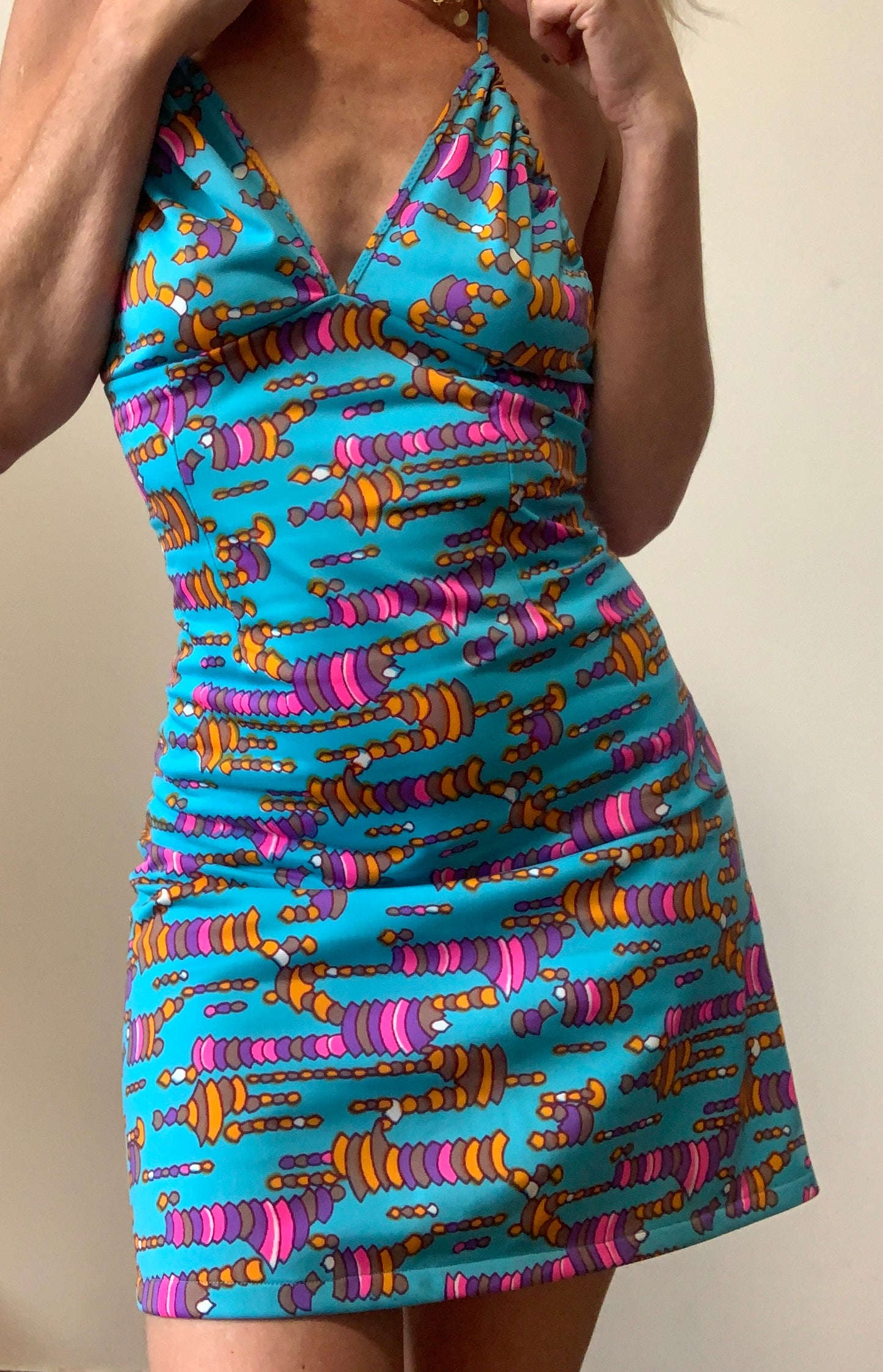 Sublime robe dos nu été Triumph Vintage 1970/80
