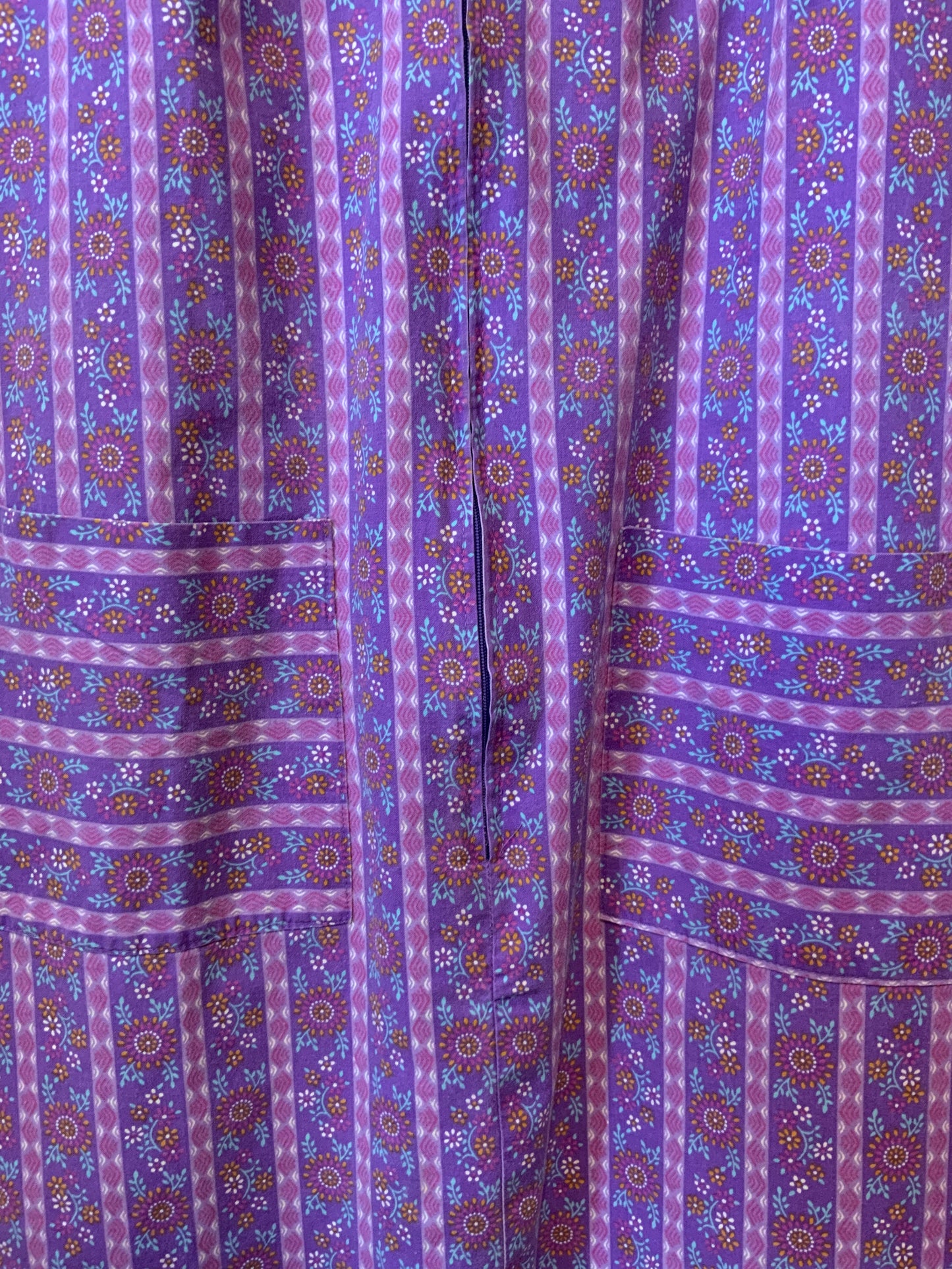 Robe Blouse à fleurs Vintage Deadstock 100% Coton