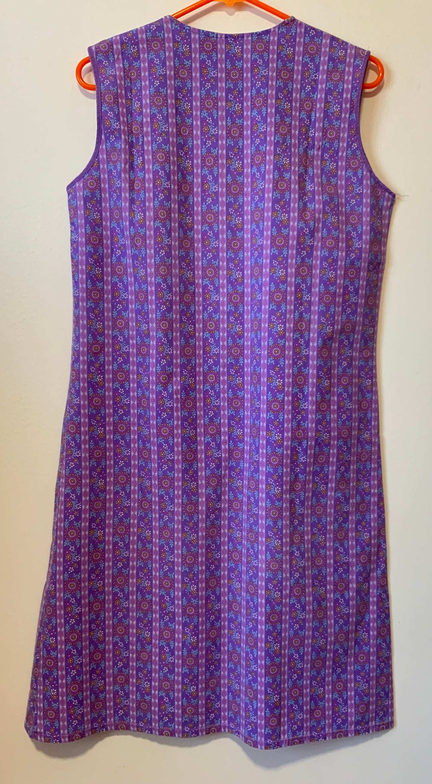 Robe Blouse à fleurs Vintage Deadstock 100% Coton