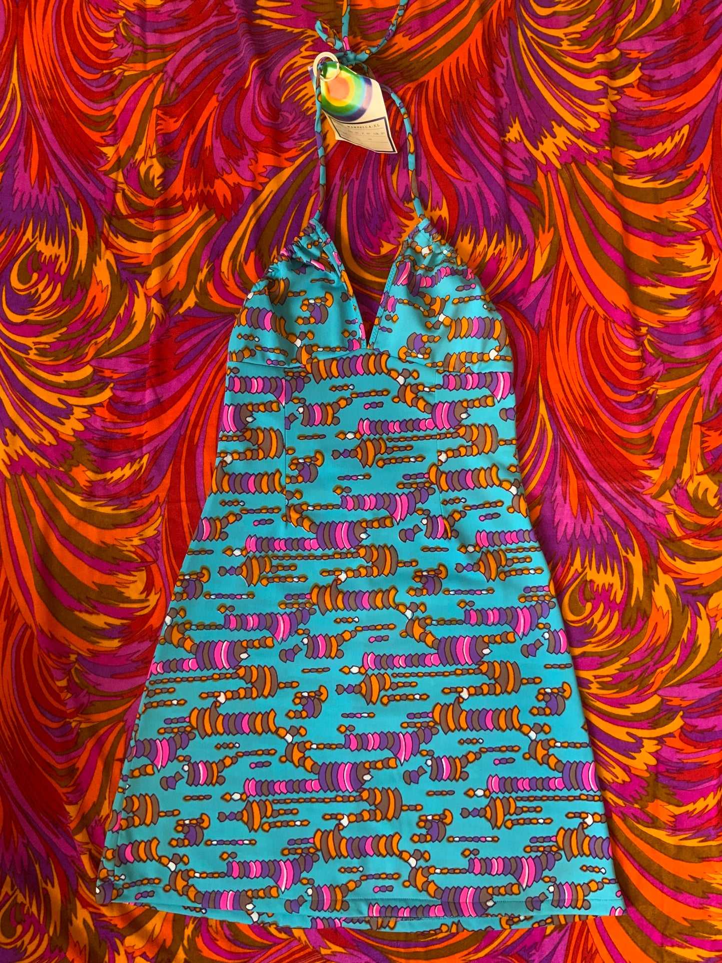 Sublime robe dos nu été Triumph Vintage 1970/80