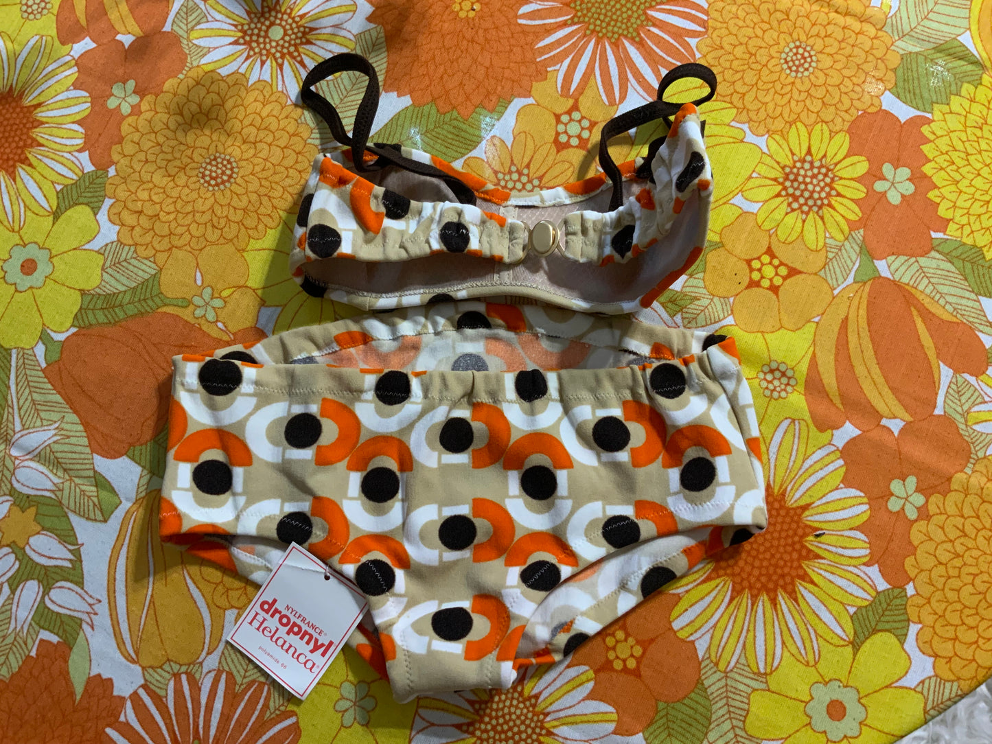 Sublime Maillot Seventies Vintage