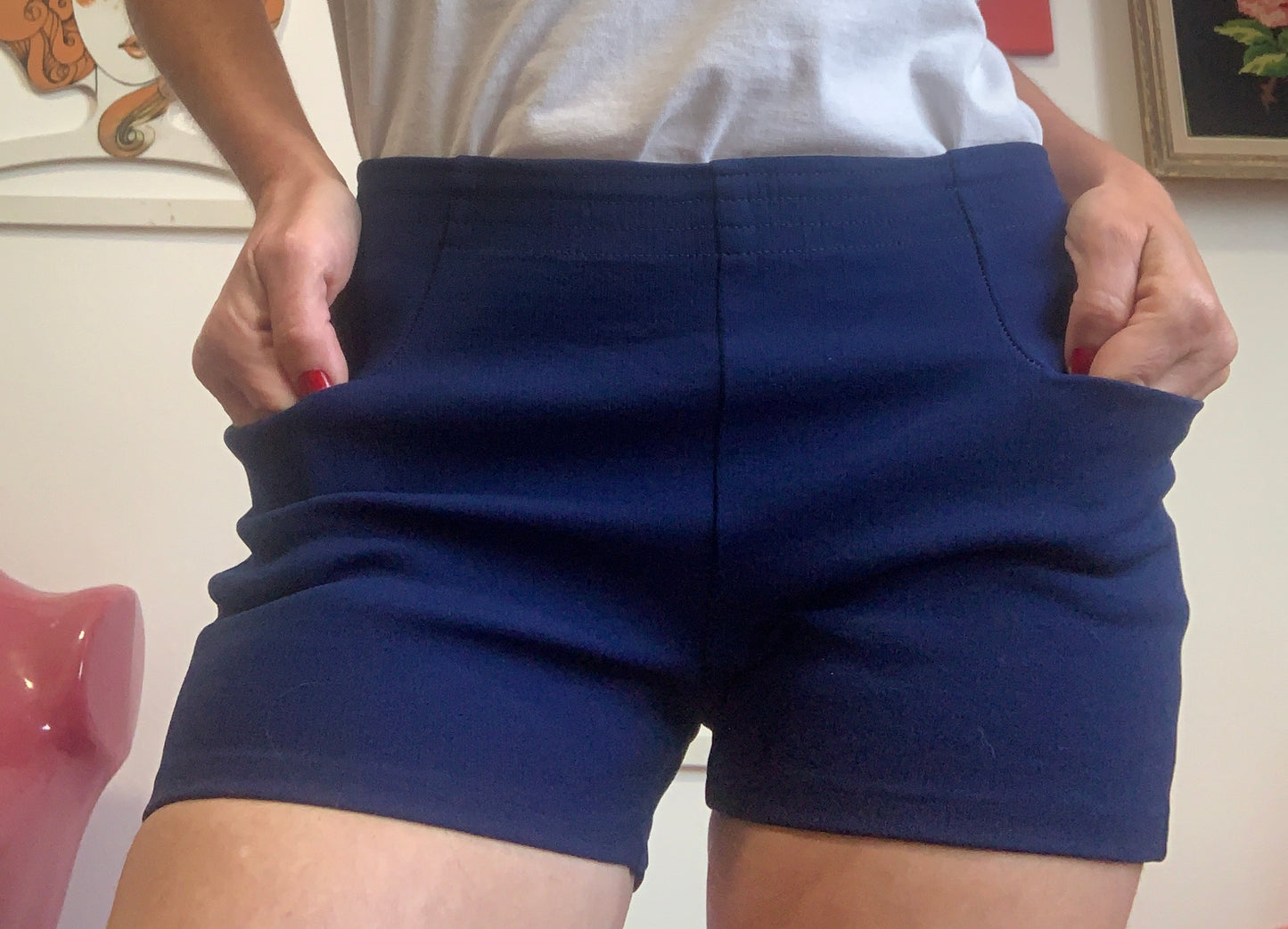 Mini Short façon stretch Vintage 1970