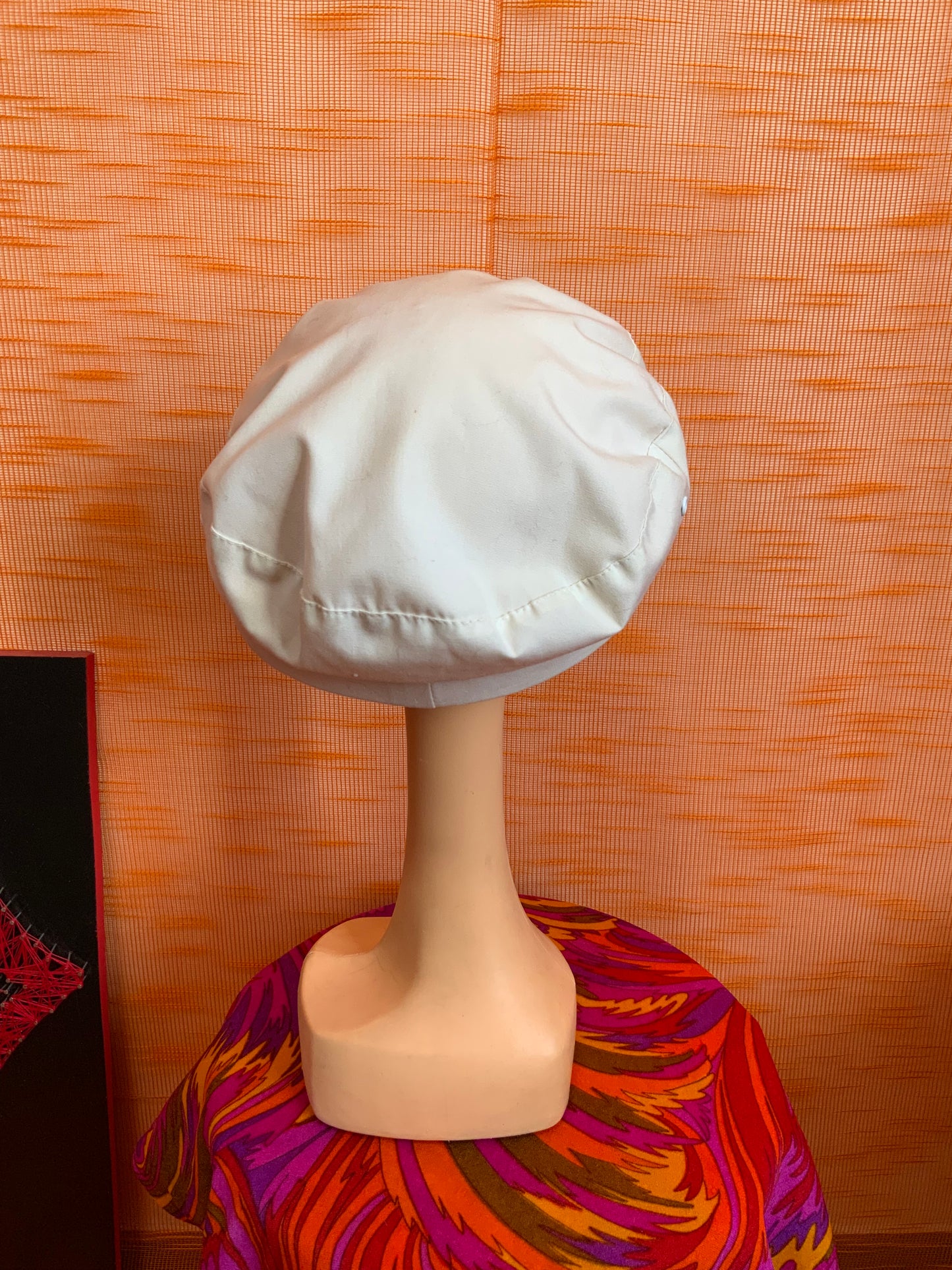 Casquette 1970 Vintage Confectionnée Création -
