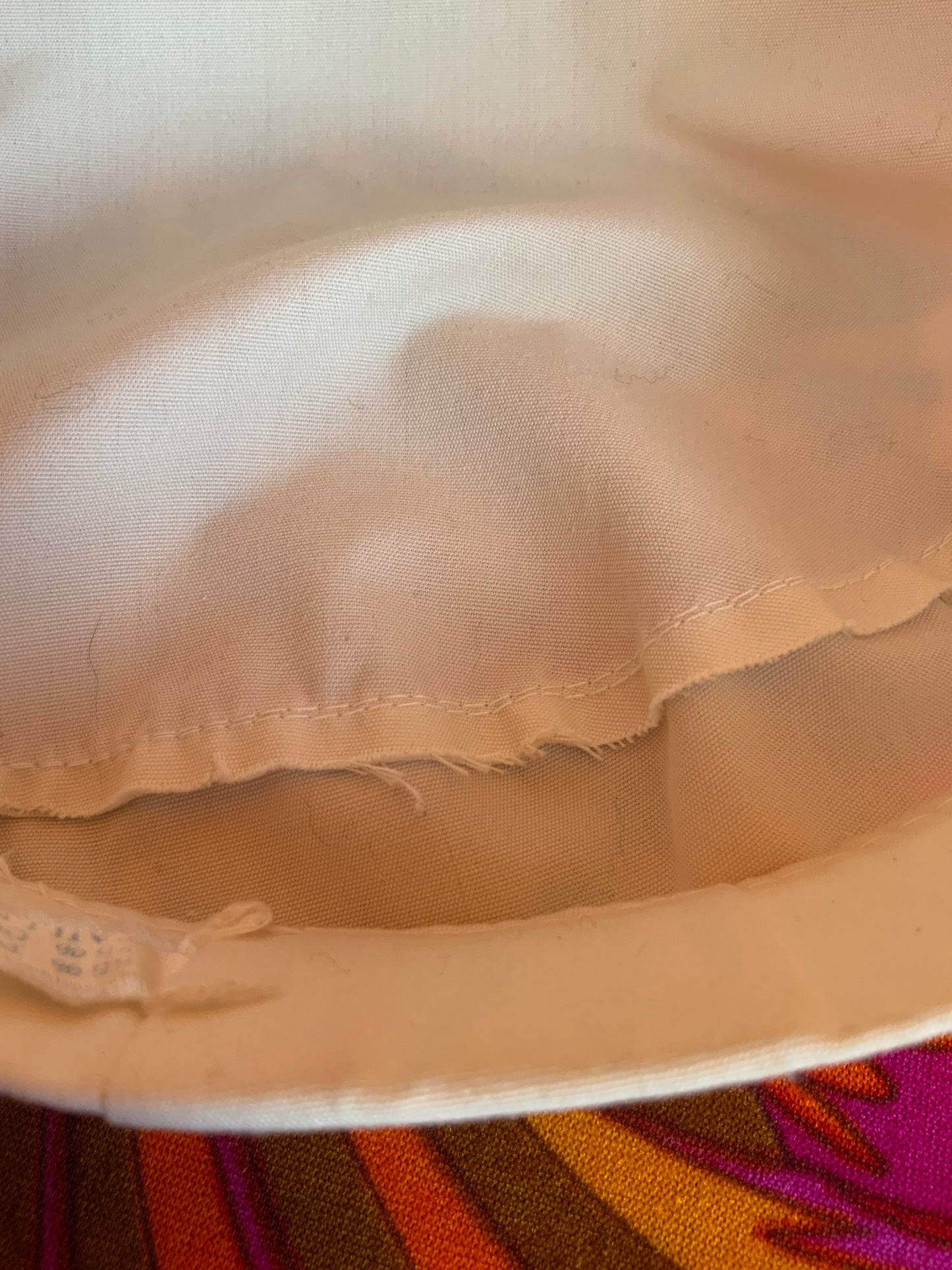 Casquette 1970 Vintage Confectionnée Création -