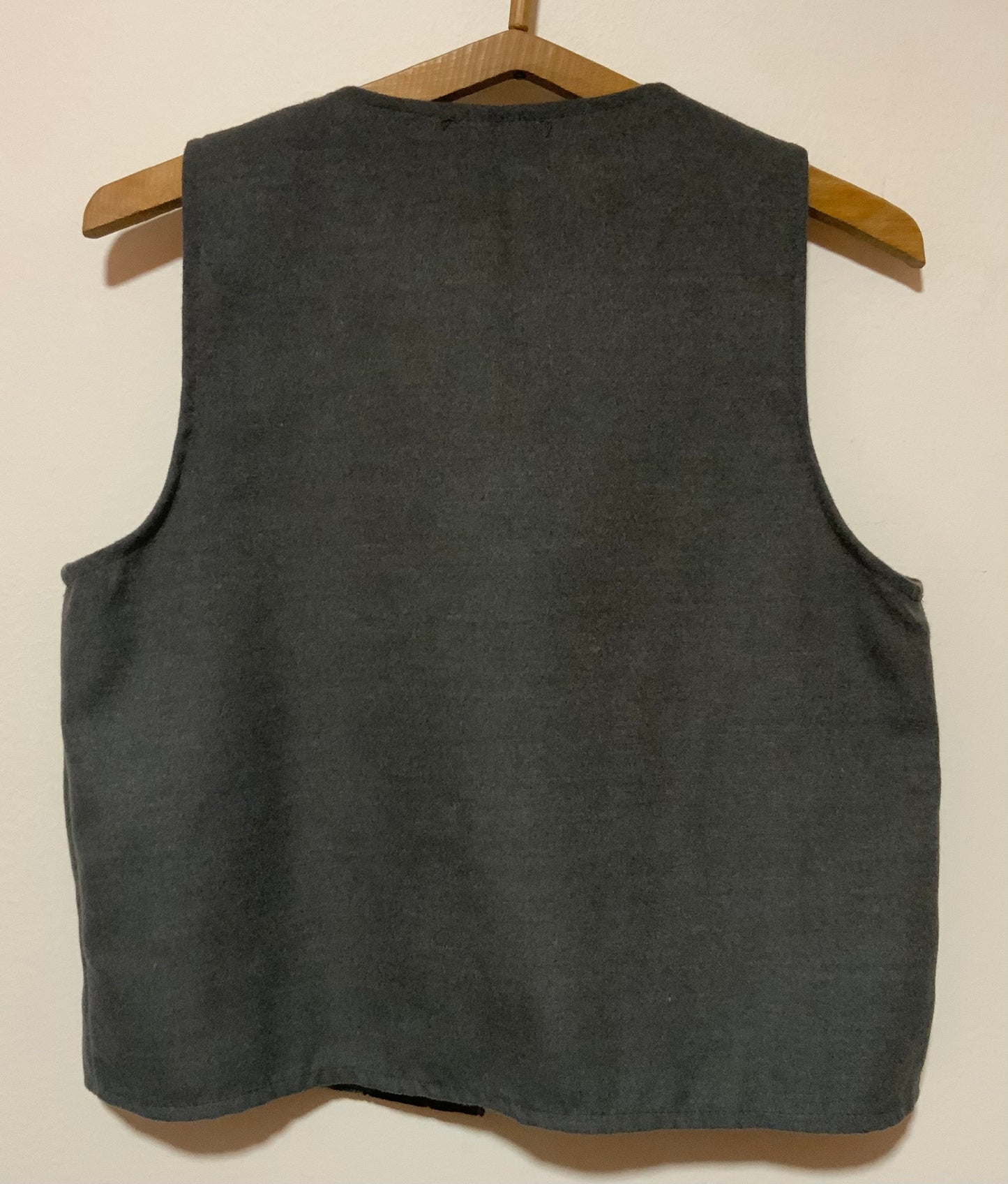 Boléro Gilet Velours A fleurs France Vintage 1990