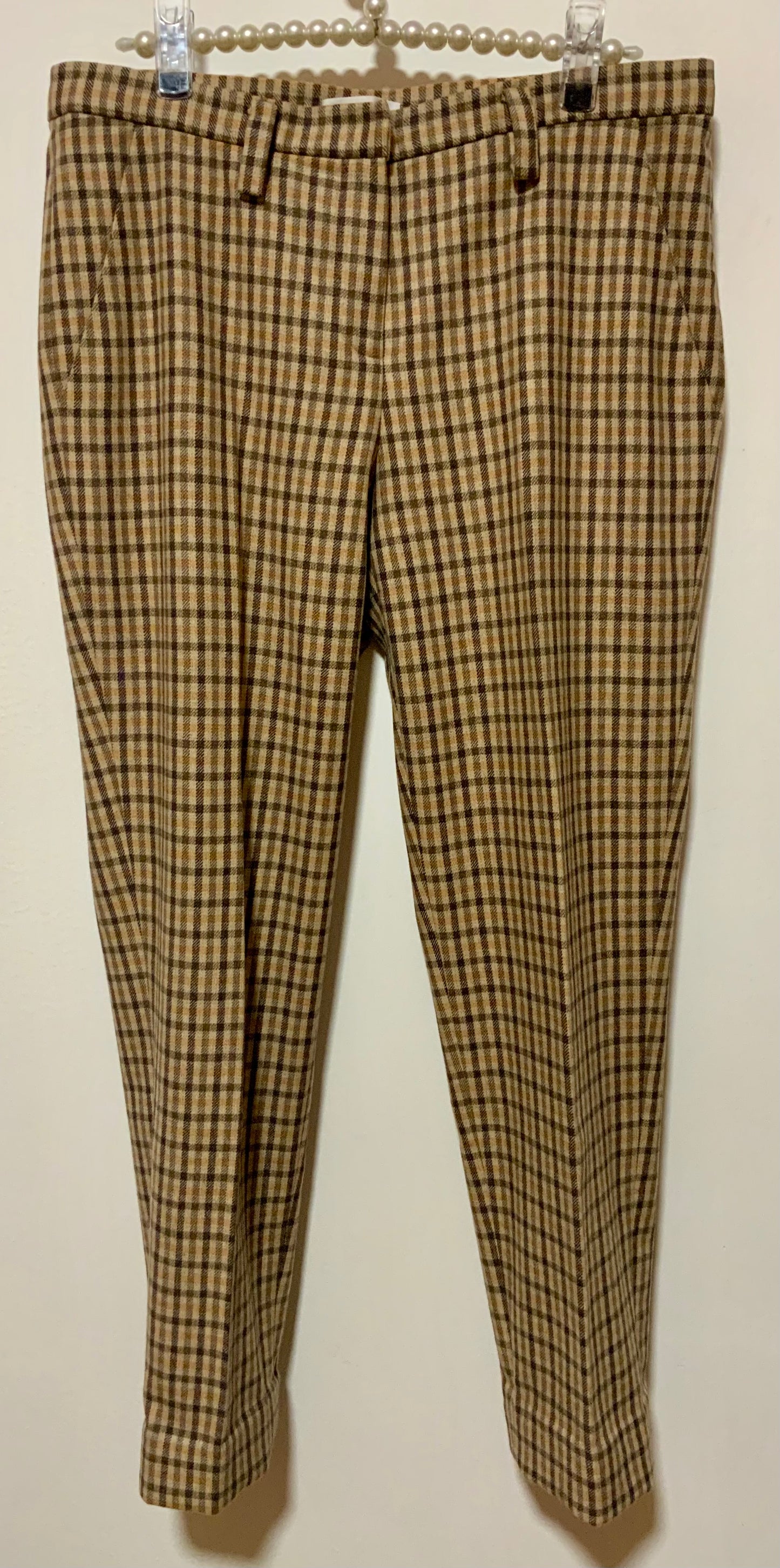 Pantalon à carreaux Sonia Rykiel Vintage