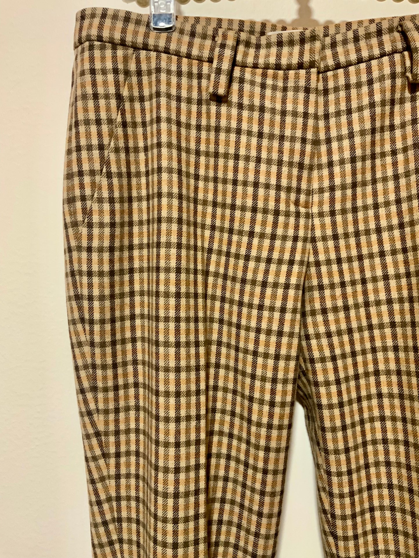 Pantalon à carreaux Sonia Rykiel Vintage