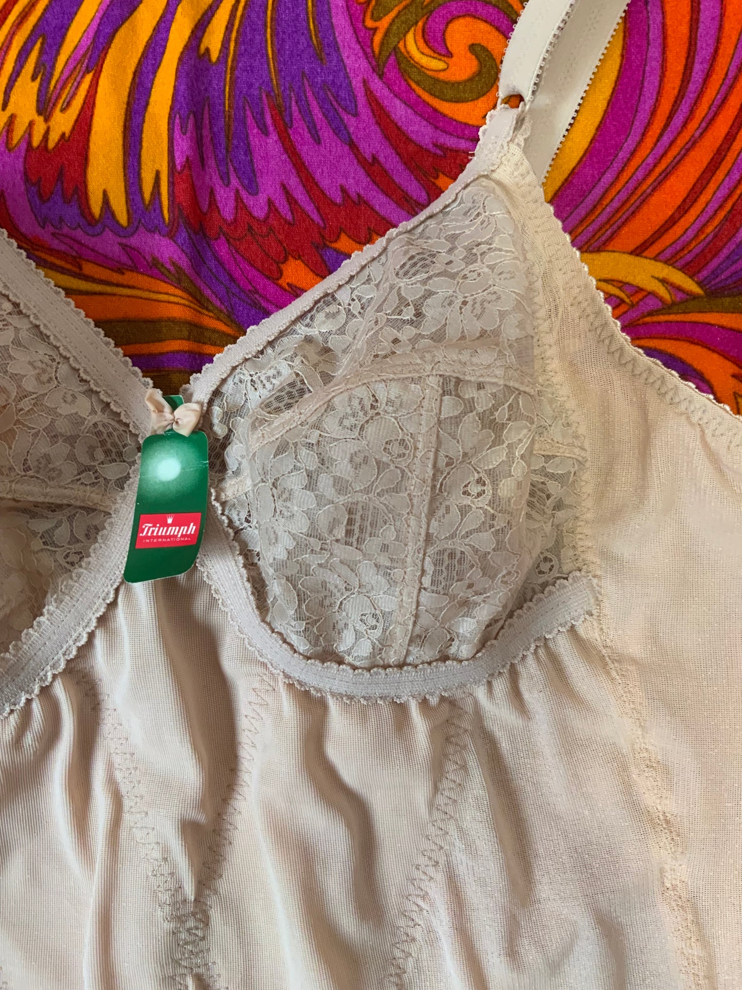 Body Triumph Poésie Neuf 1970/80 Vintage Beauté Sexy Dentelle France