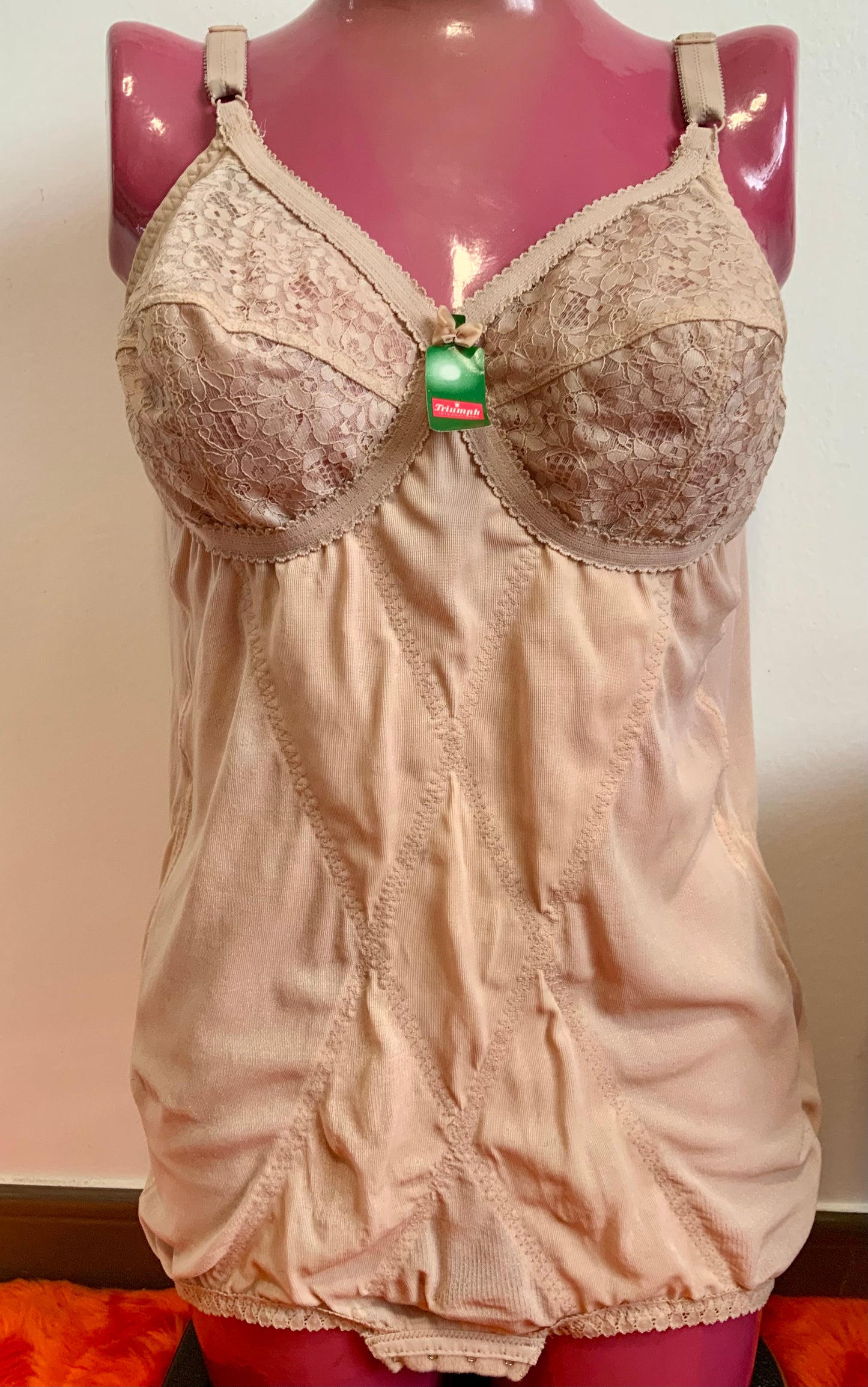 Body Triumph Poésie Neuf 1970/80 Vintage Beauté Sexy Dentelle France