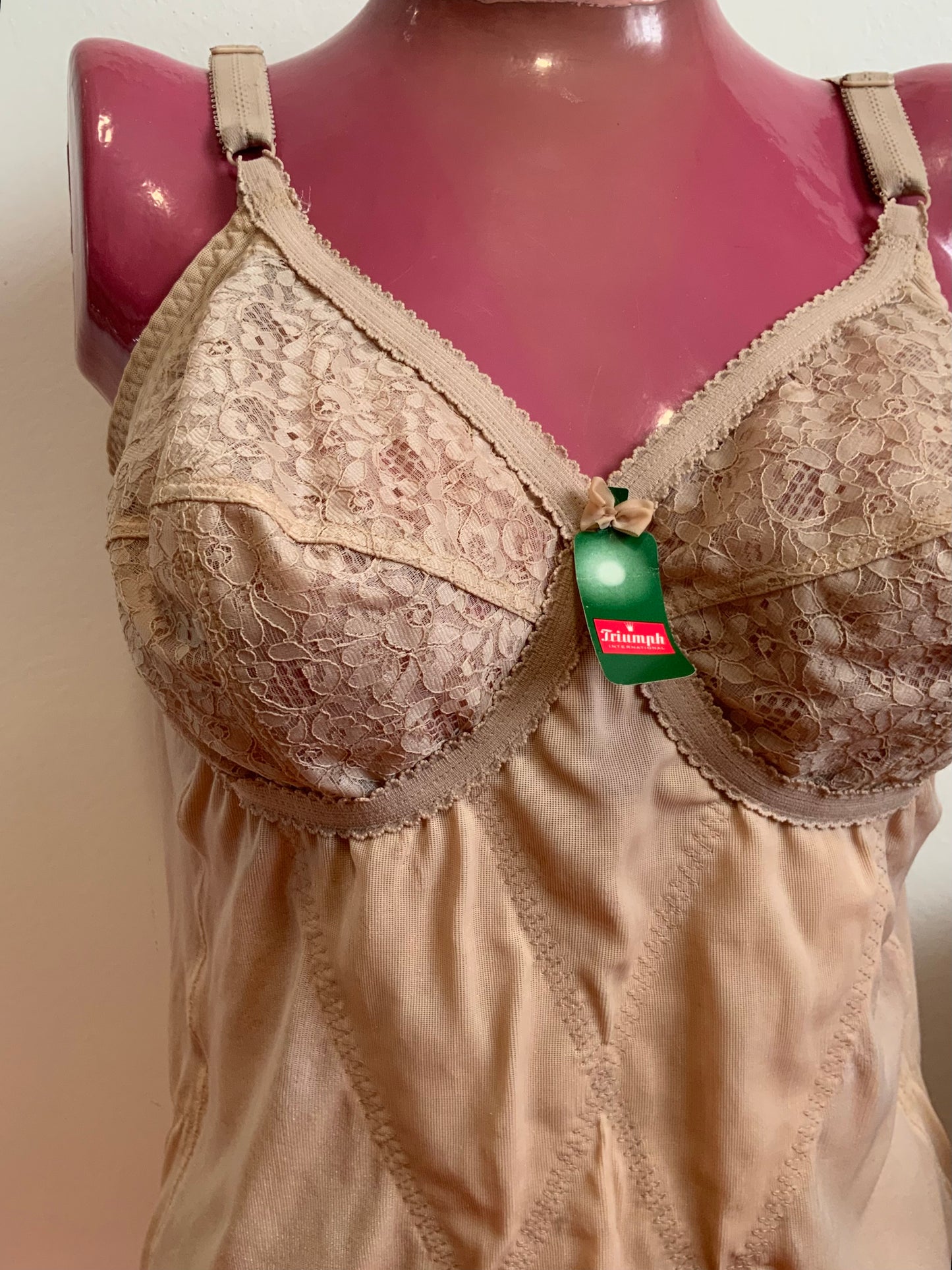 Body Triumph Poésie Neuf 1970/80 Vintage Beauté Sexy Dentelle France