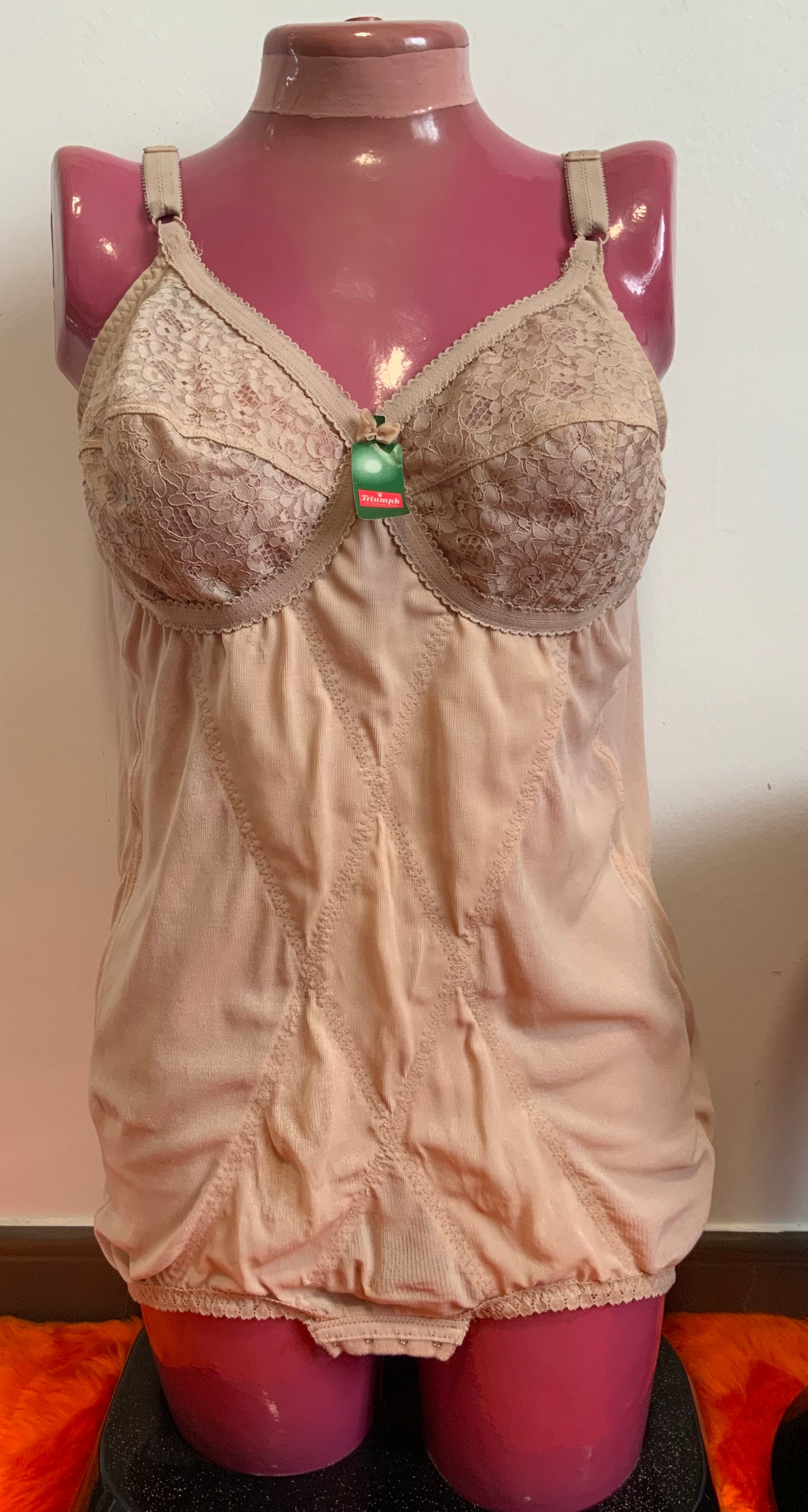 Body Triumph Poésie Neuf 1970/80 Vintage Beauté Sexy Dentelle France