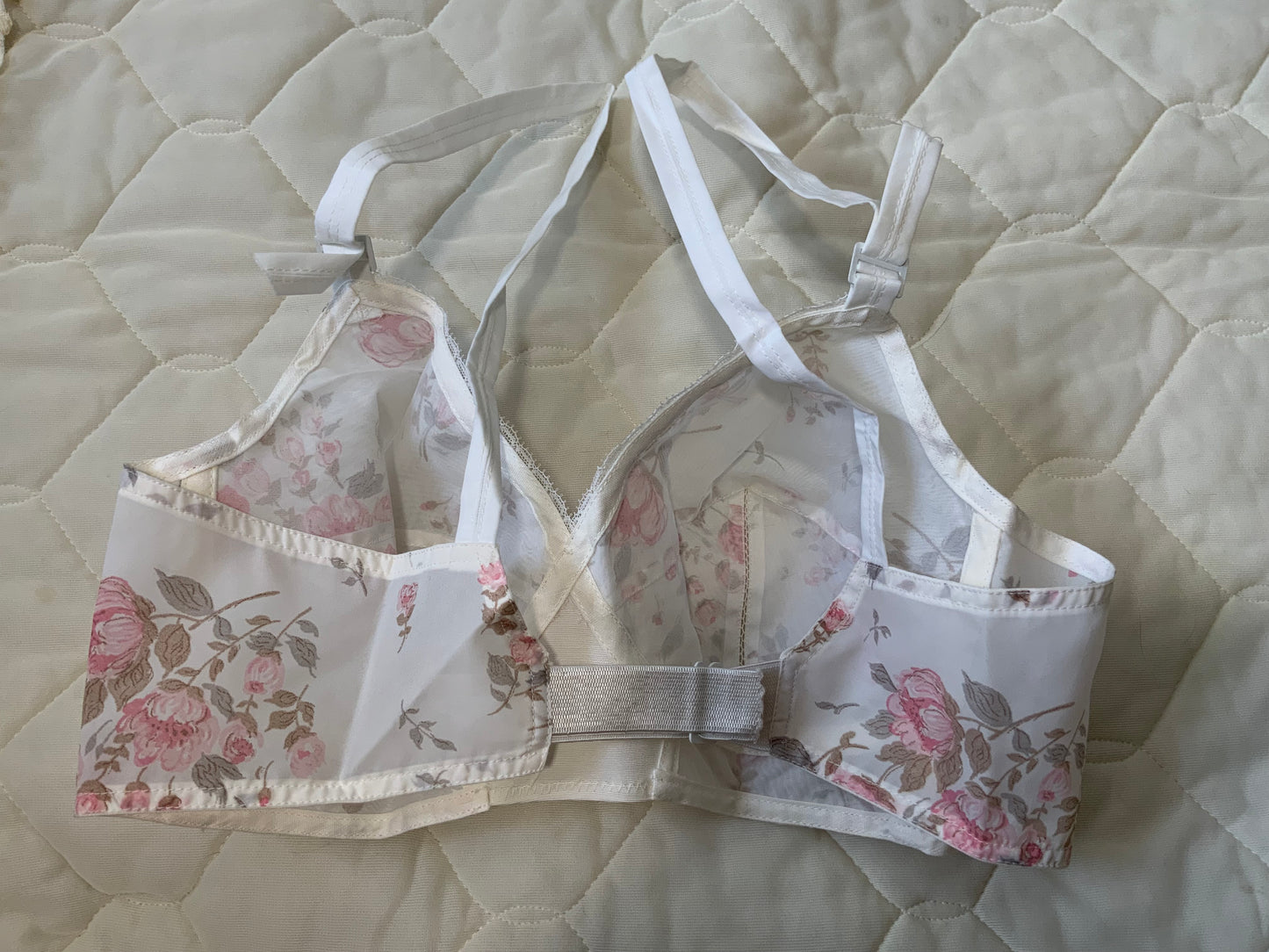 Soutien-Gorge Triumph Vintage 1960/70 Fleurs