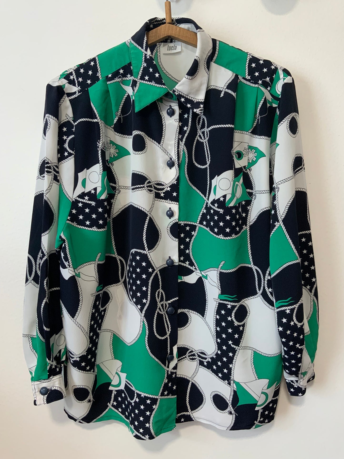 Chemise Motifs Originale Vintage 1980/90