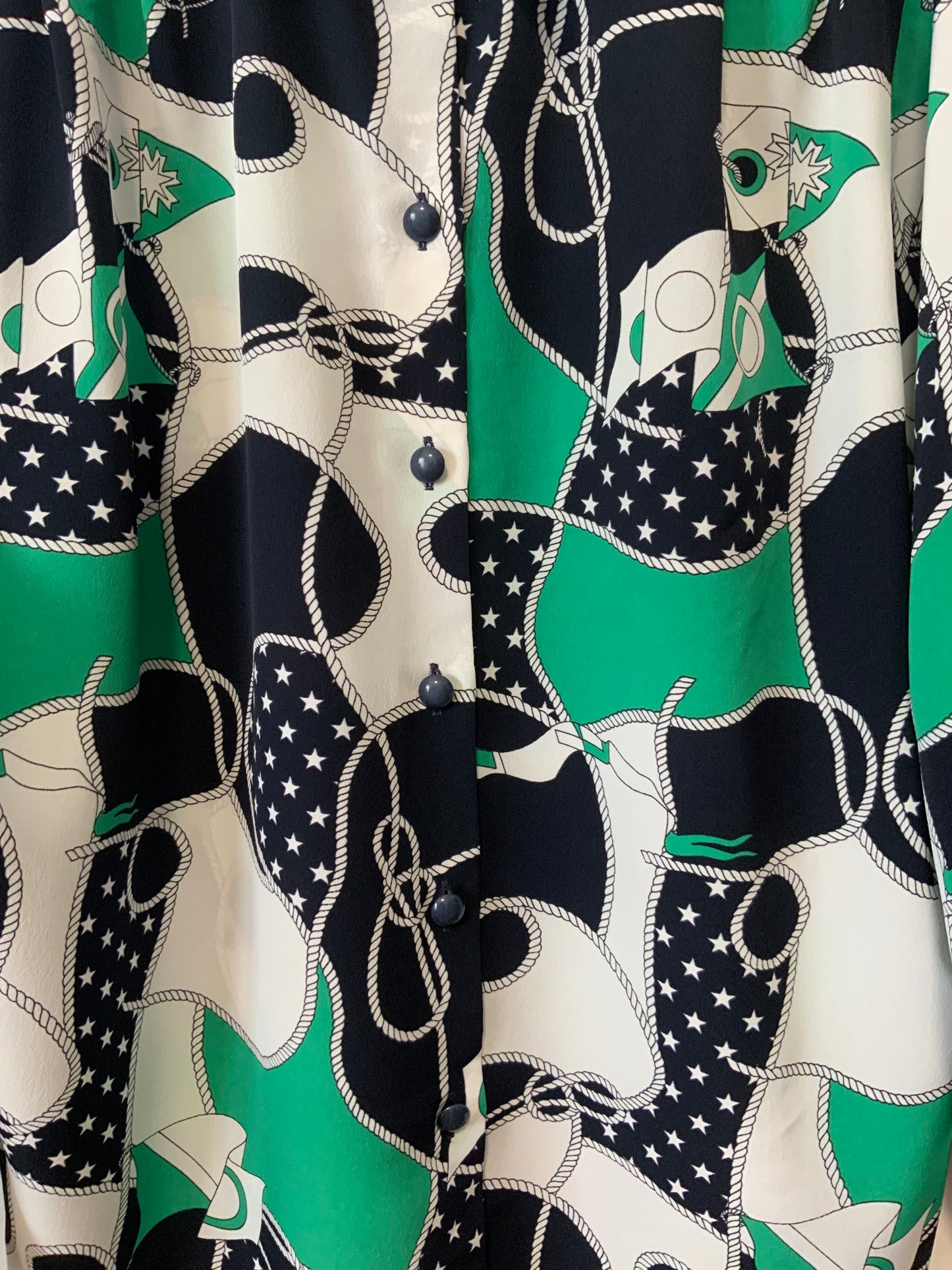 Chemise Motifs Originale Vintage 1980/90