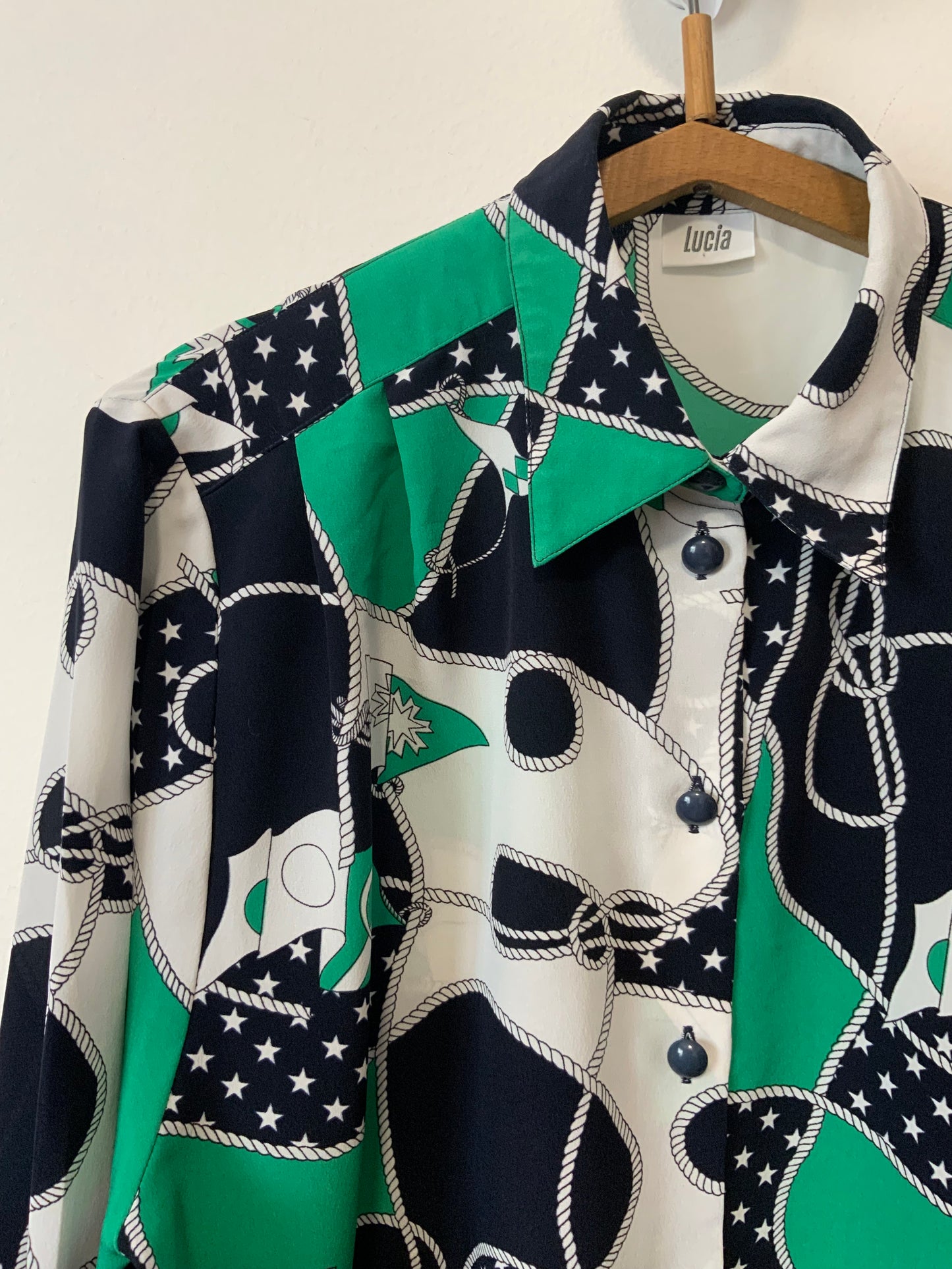 Chemise Motifs Originale Vintage 1980/90