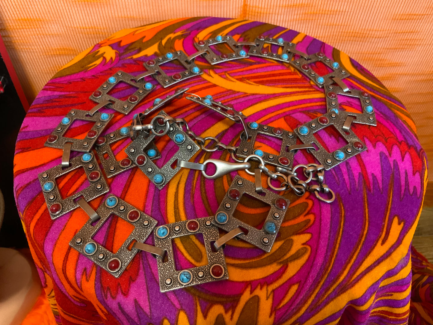Ceinture Chaîne Pierres Métal Vintage Fashion