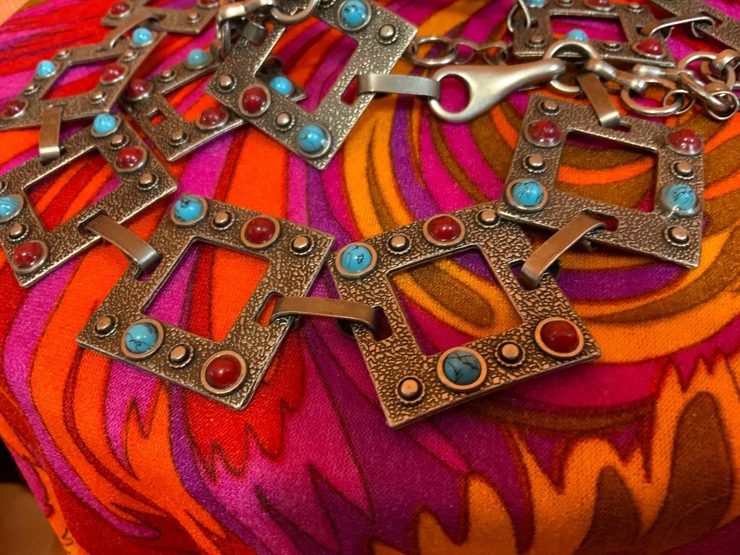 Ceinture Chaîne Pierres Métal Vintage Fashion