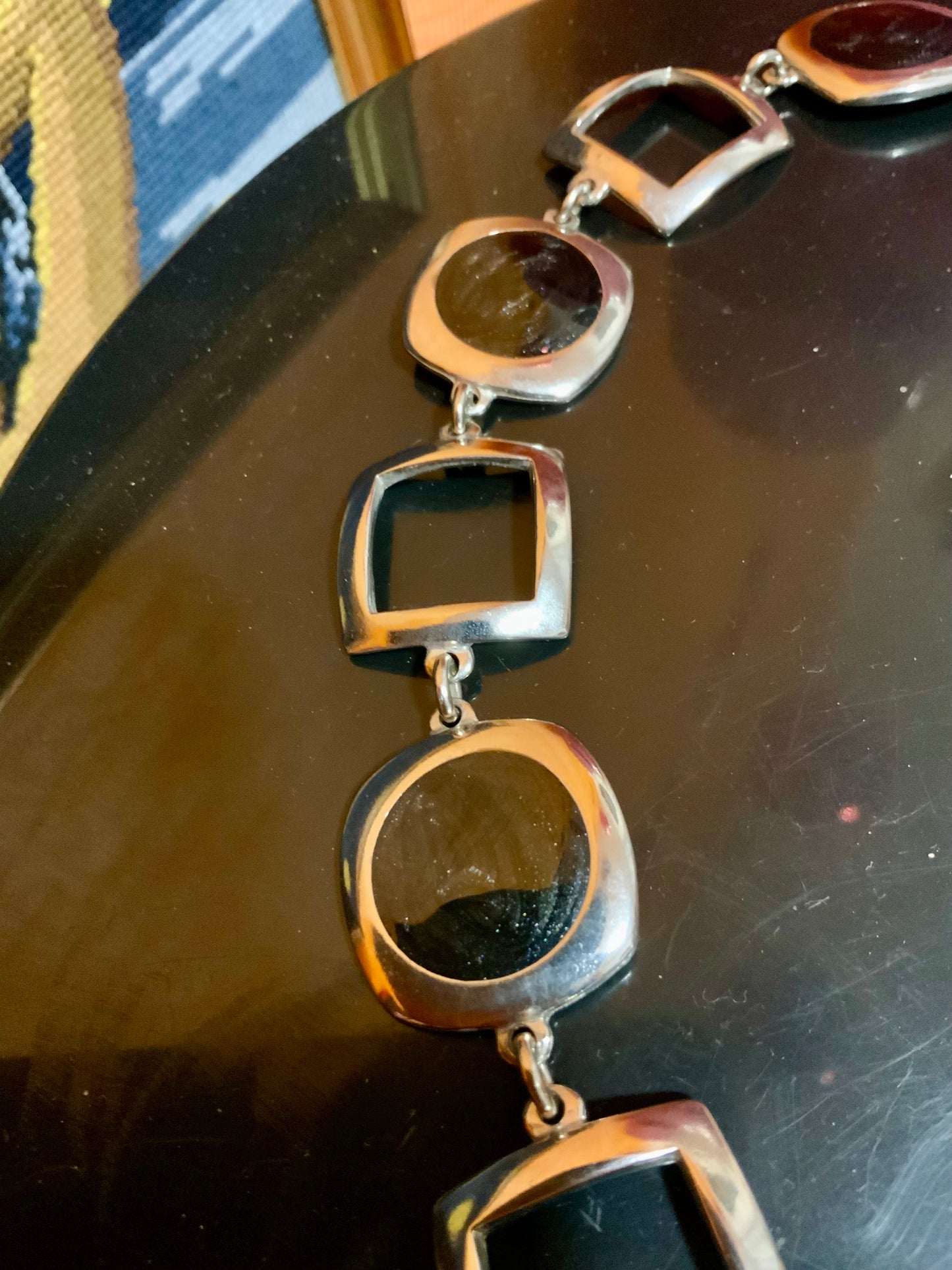 Ceinture chaîne métal Vintage-
