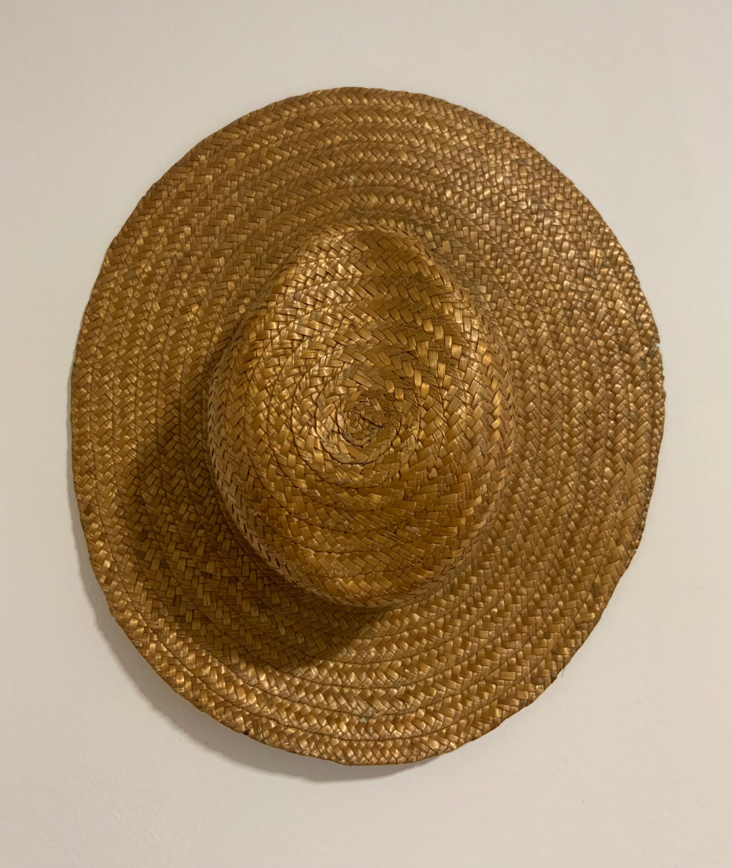 Chapeau de paille ancien Vintage Chic