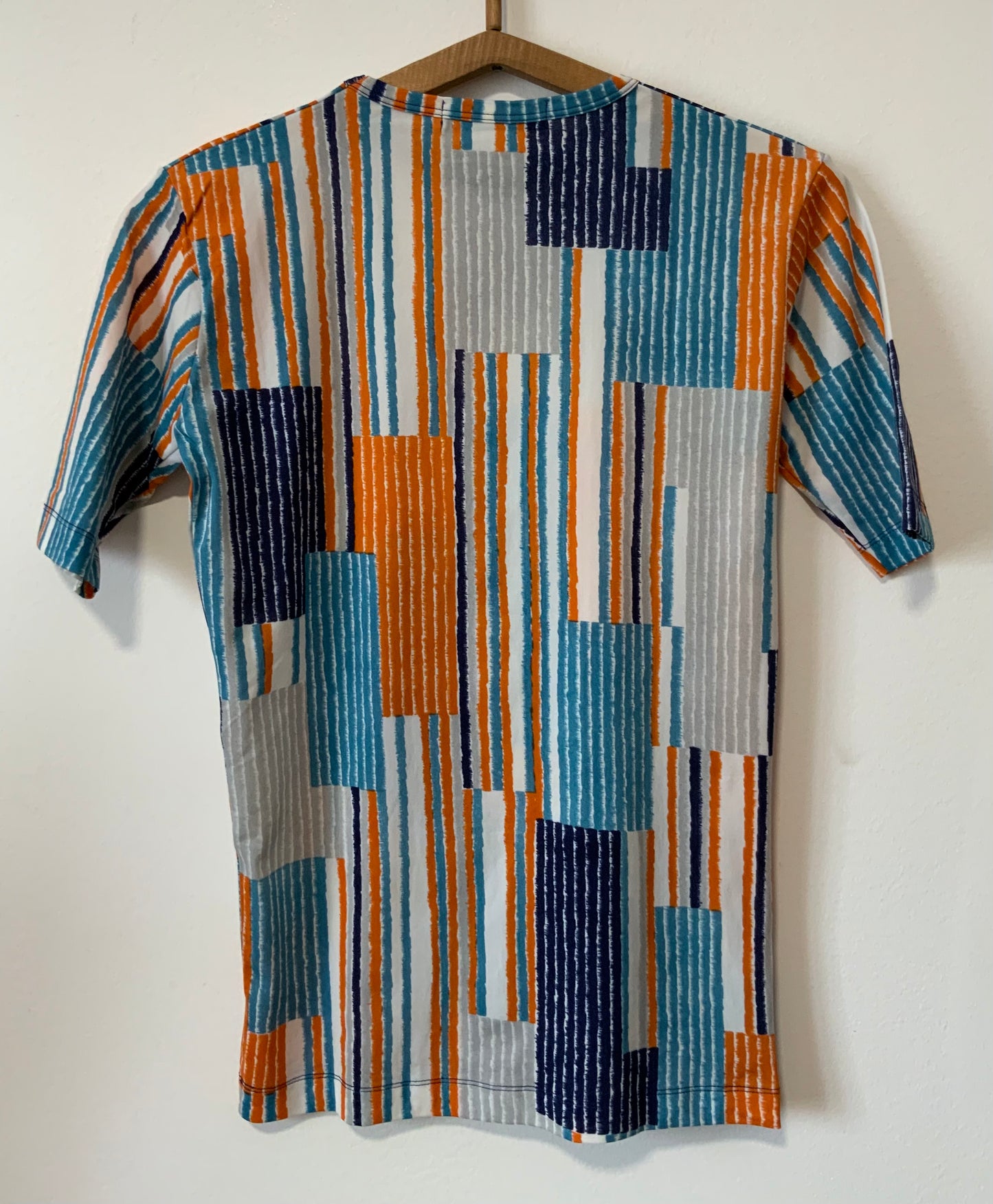 Tee shirt Rayures Fun Vintage Neuf 1970/80 France