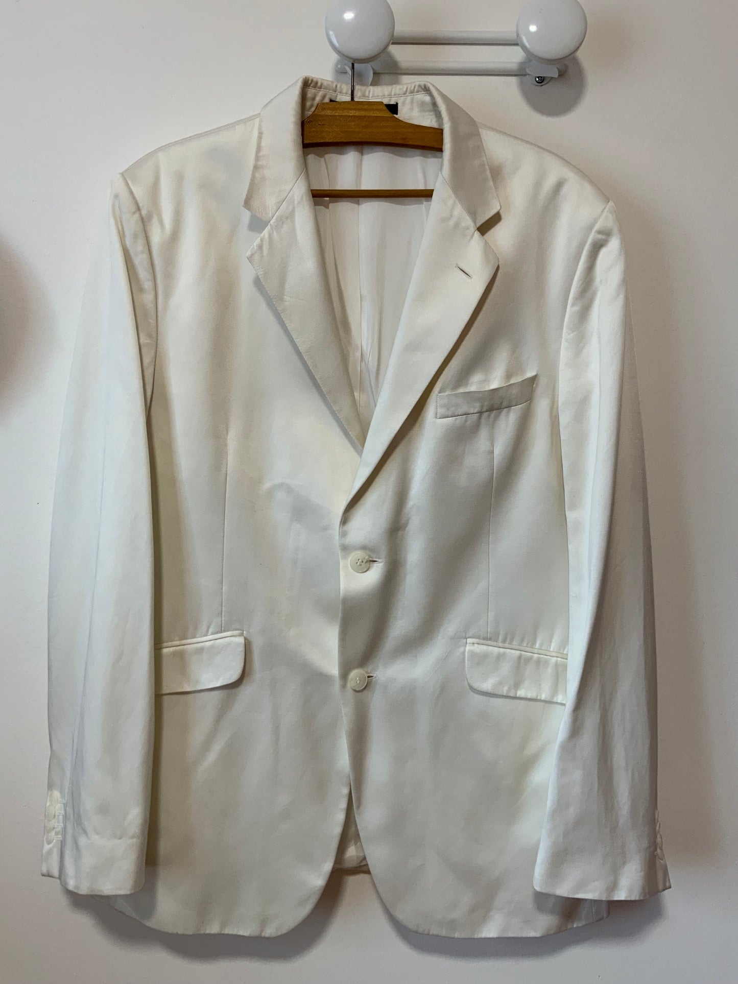 Veste Blazer Blanc Courrèges Vintage