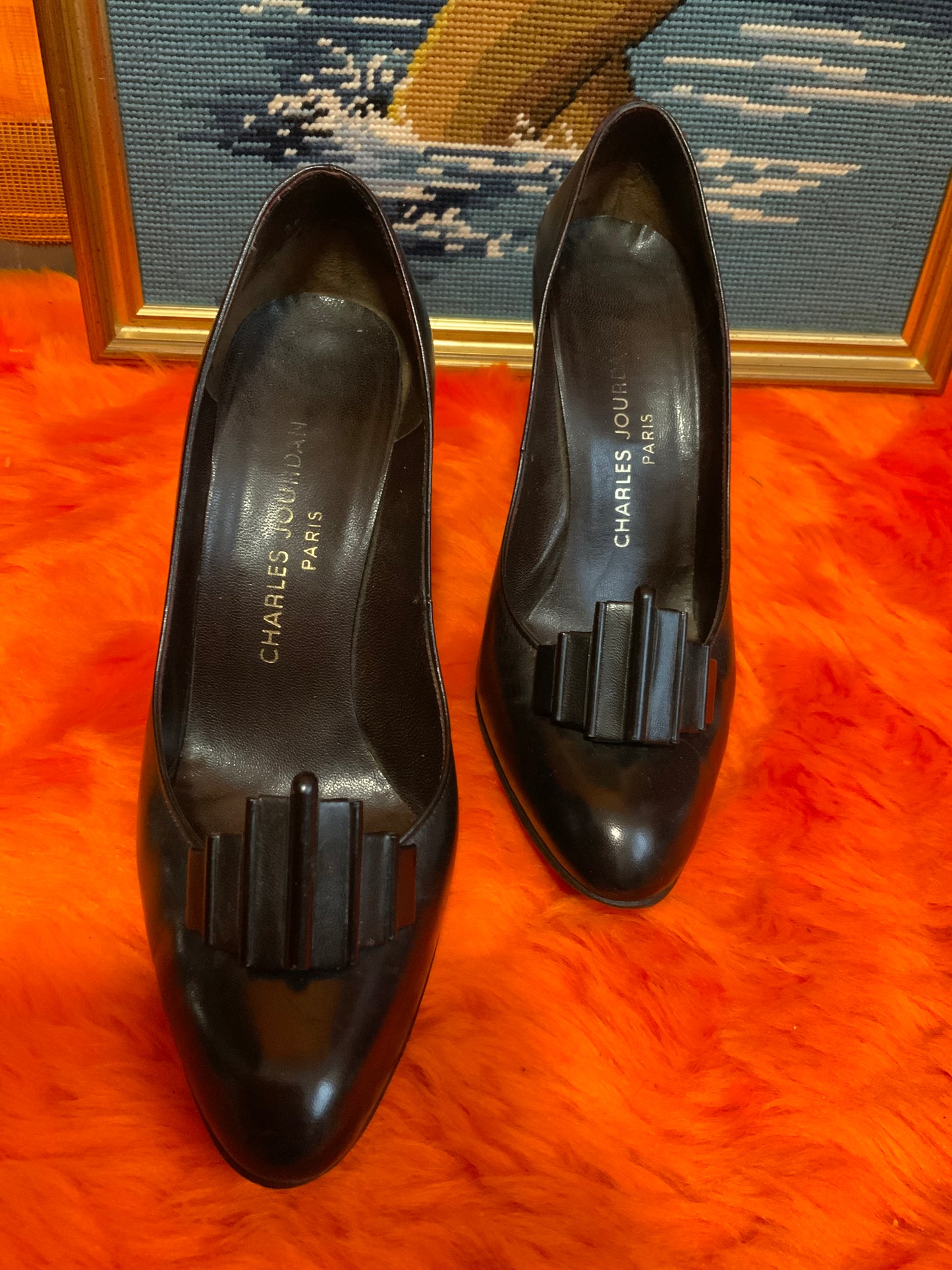 Chaussures Escarpins Charles Jourdan Vintage France Paris