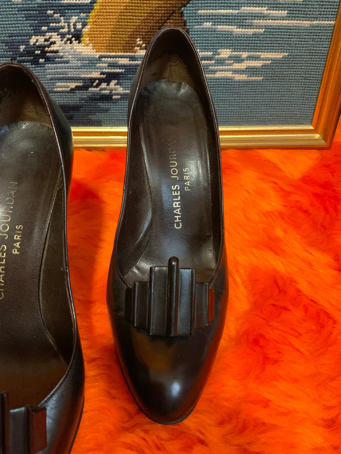 Chaussures Escarpins Charles Jourdan Vintage France Paris