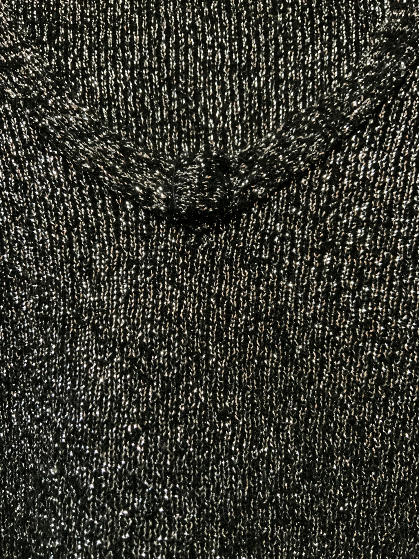 Top Tricot Lurex Vintage France 1980 Paillettes
