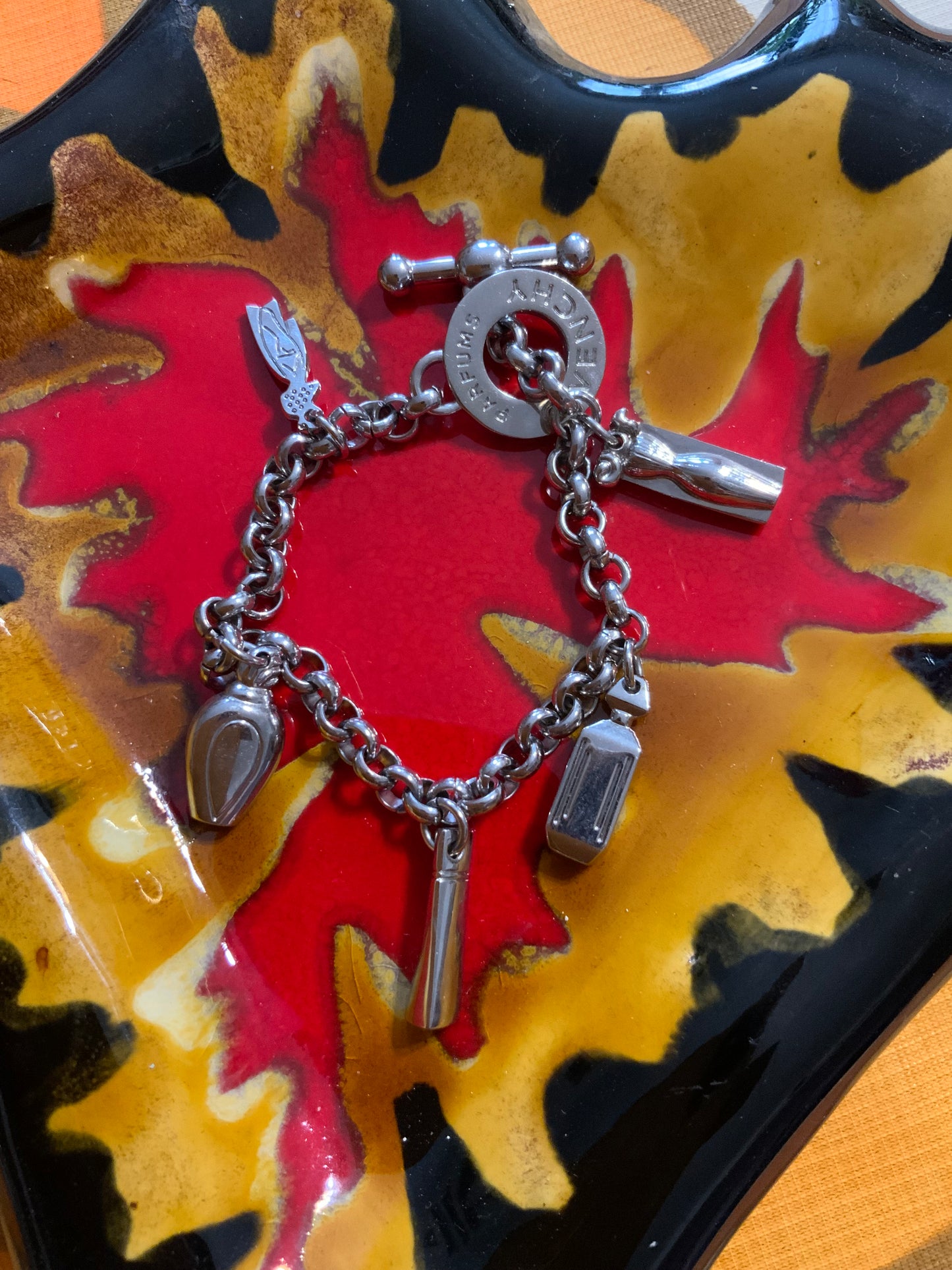 Bracelet à pendeloques de la maison Givenchy Paris 1990