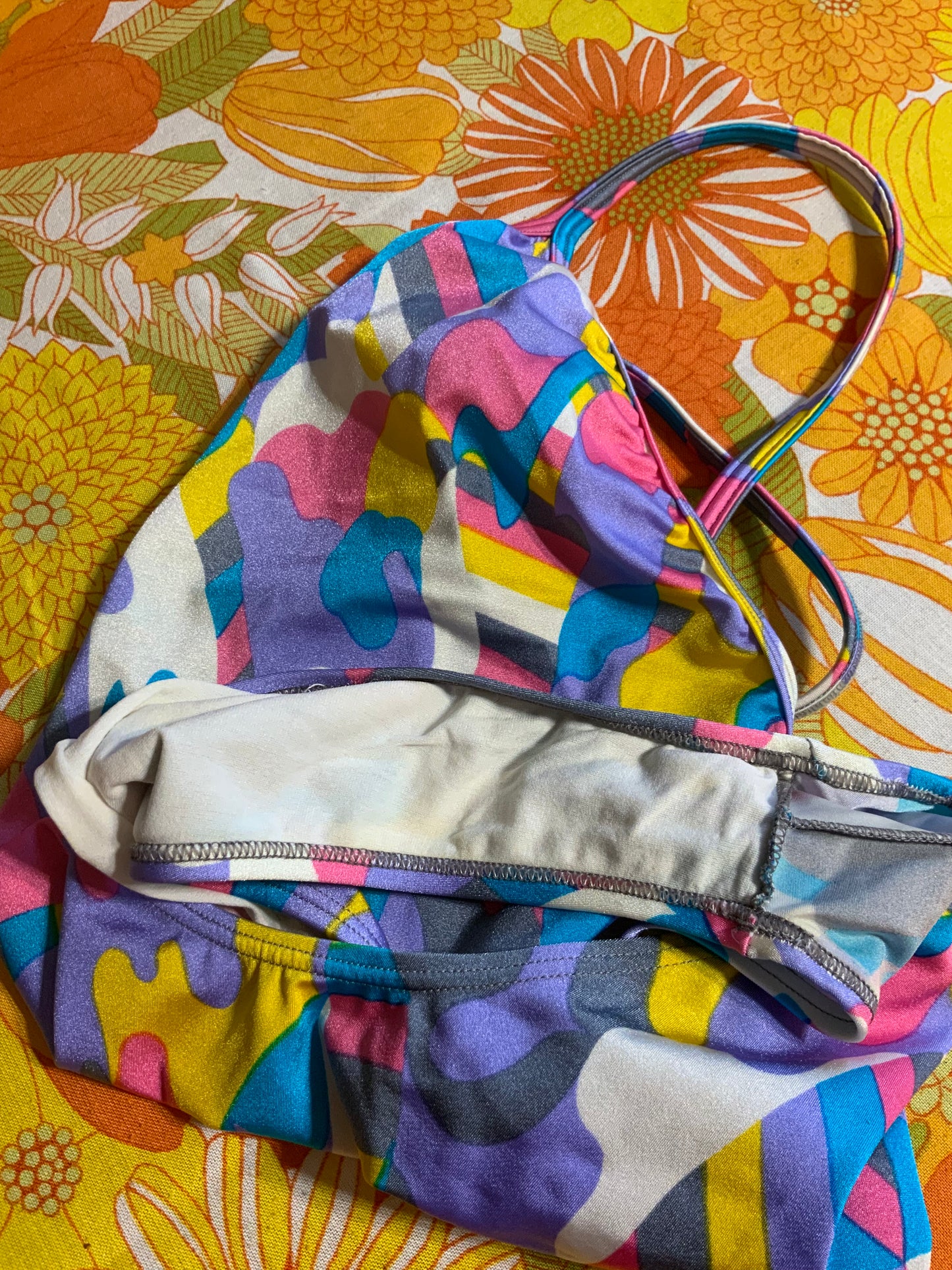 Maillot de bain Vintage 1980 Fun France
