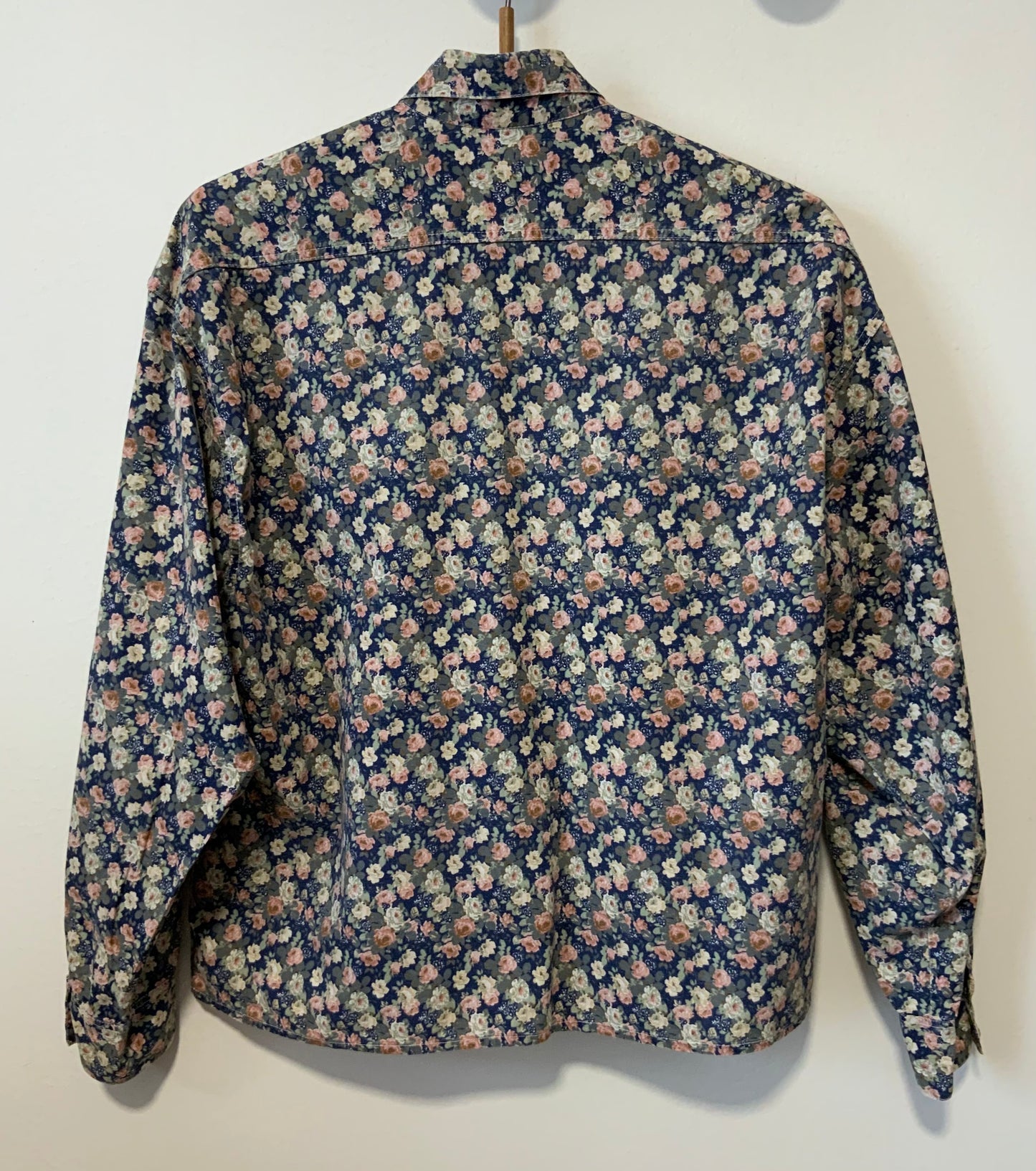 Chemise Naf Naf à Fleurs Vintage 1990 Coton