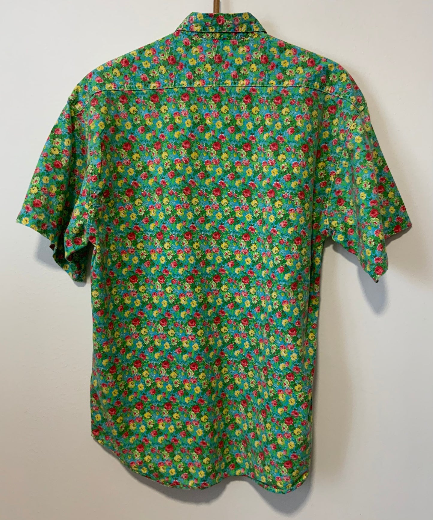 Chemise à Fleurs Naf Naf 1990 Pur Vintage France Paris