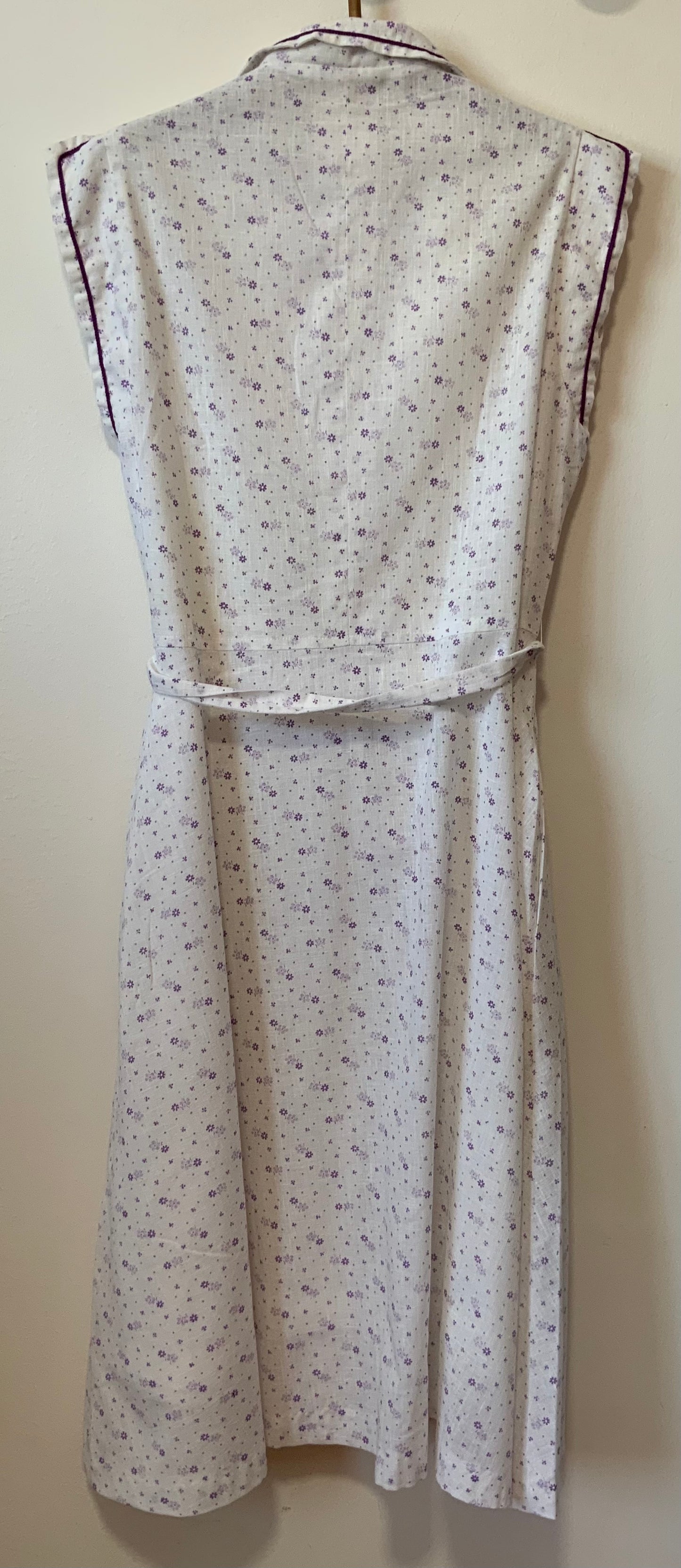 Robe boutonnée à fleurs Pépite 1980 Pure Forme Eighties