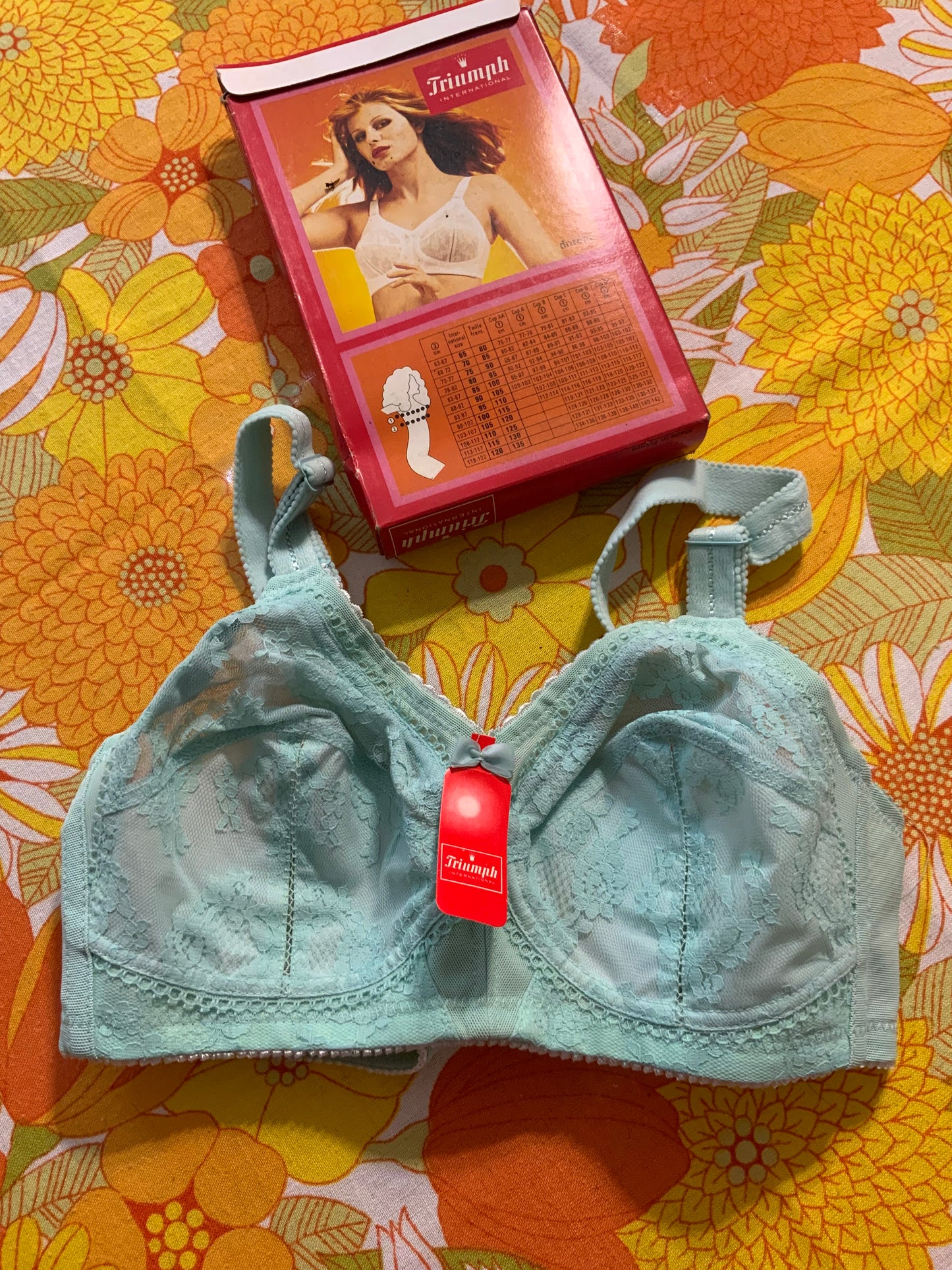 Soutien Gorge Dorene DeadStock Vintage Triumph 1970