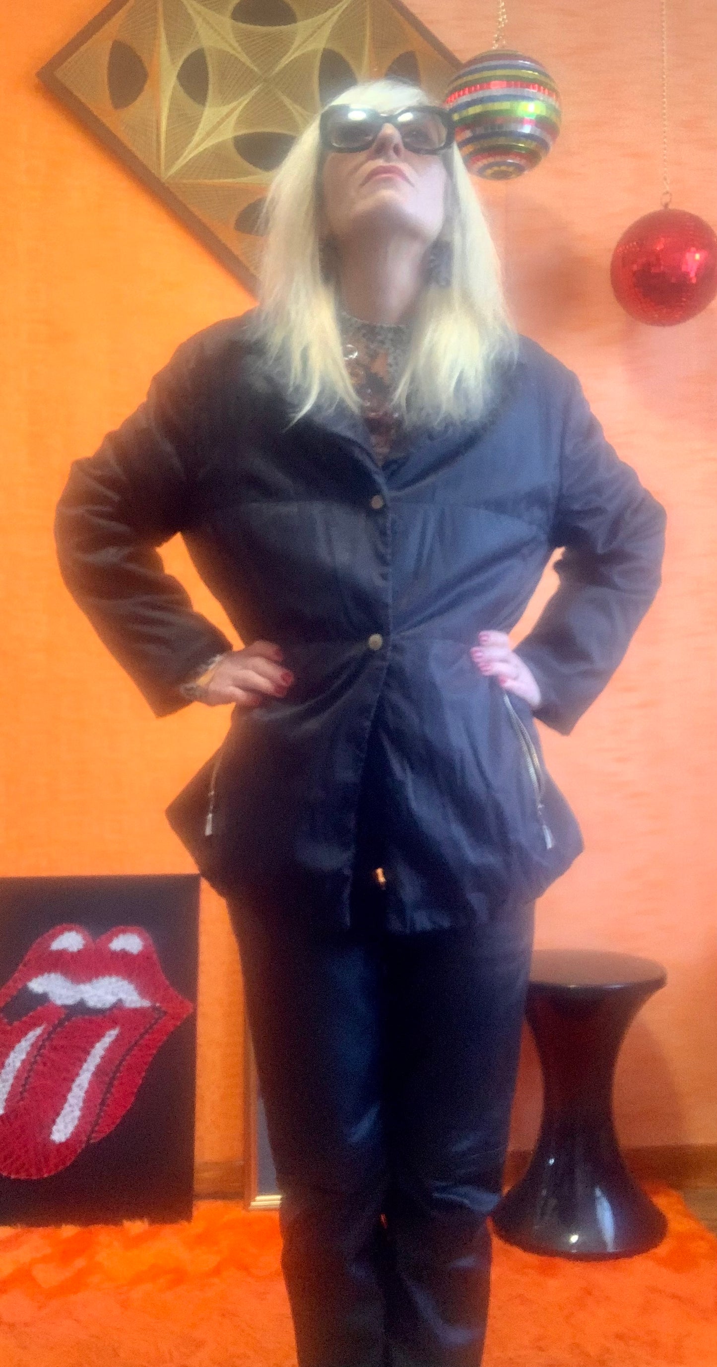 Blouson Manteau Anorak Vintage 1990 Claude Montana France