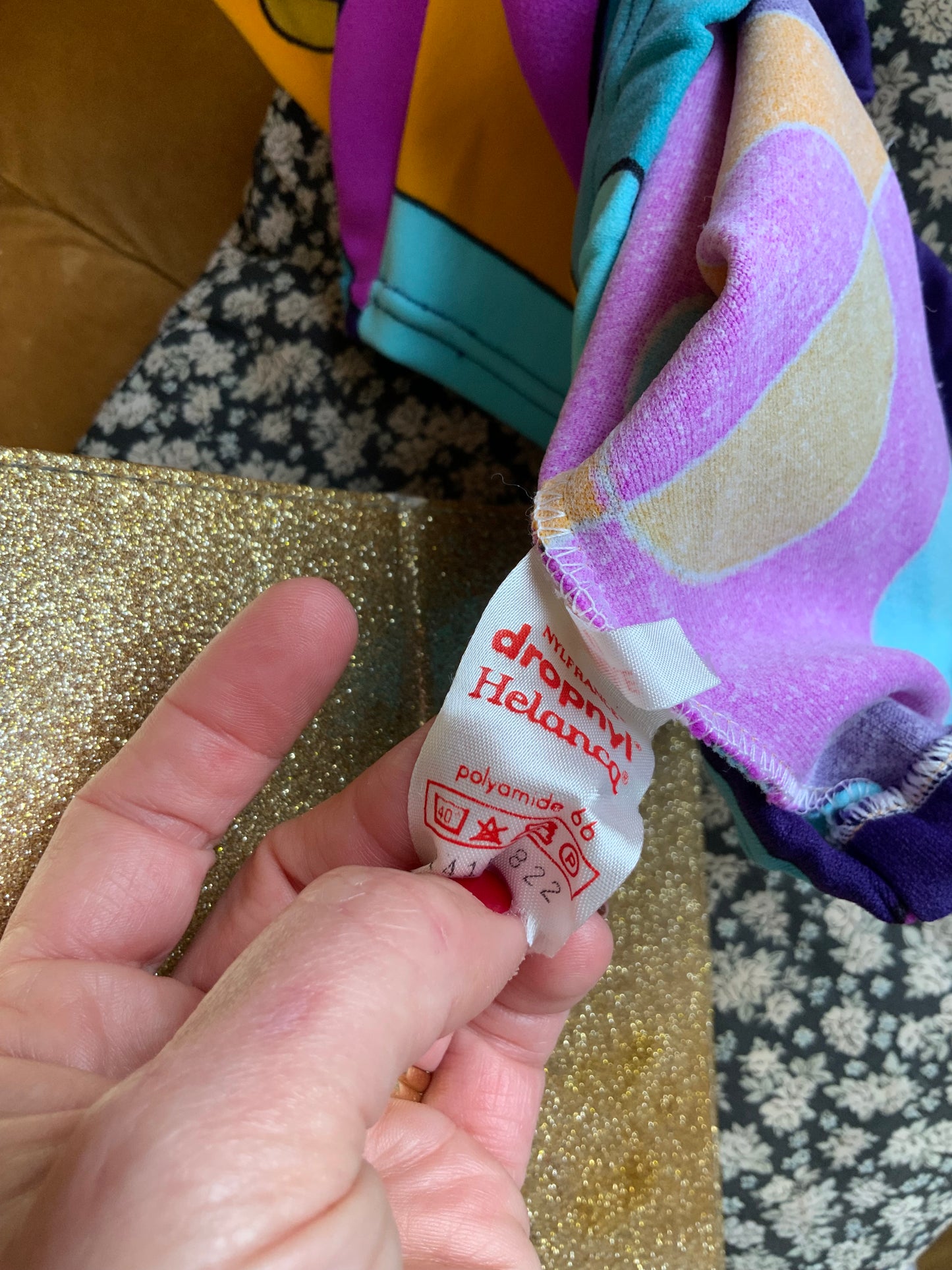 Short tout mignon Original 1970 Vintage Pépite