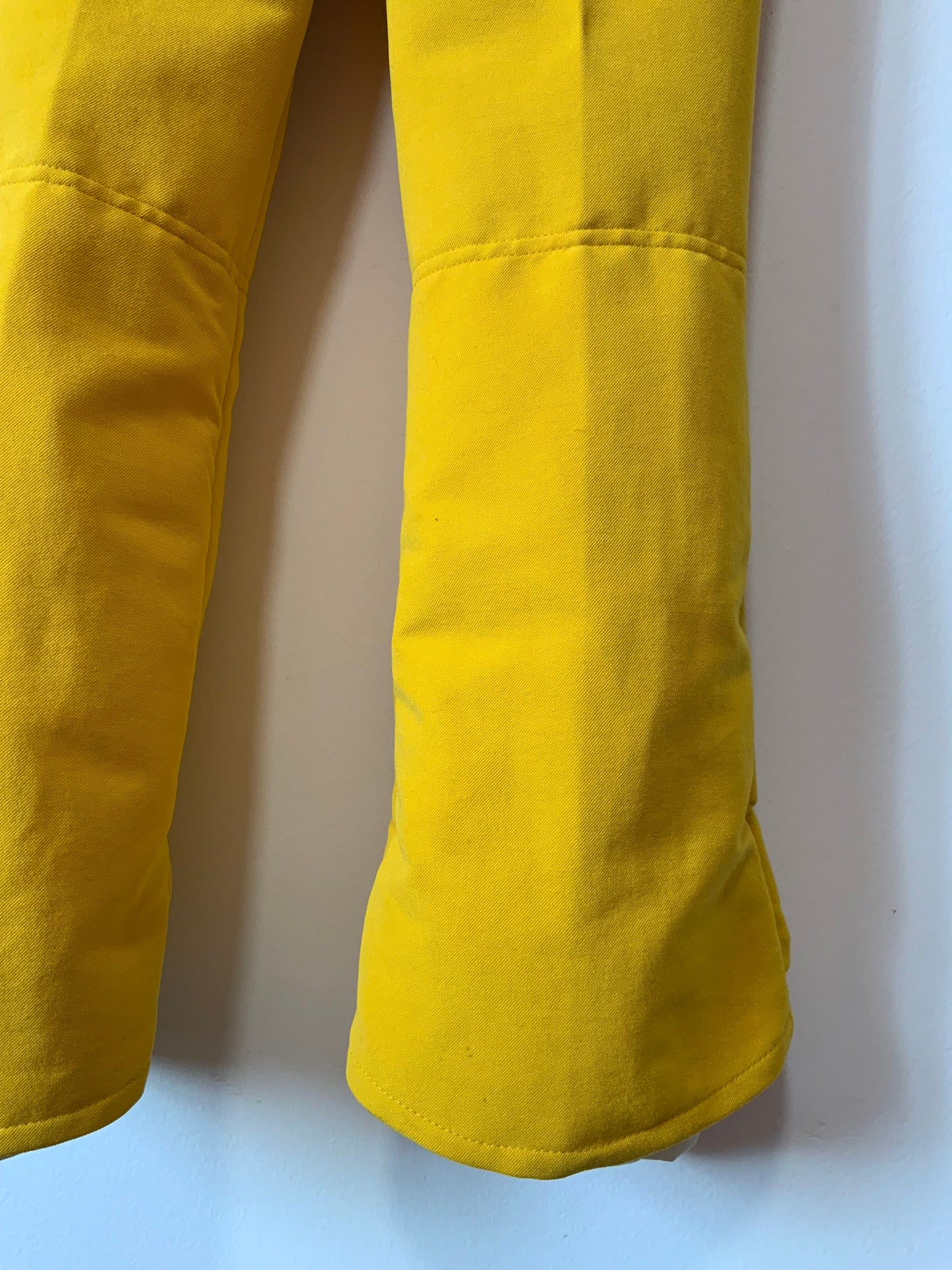 Pantalon Fuseau Jaune Pattes d’éléphant 1970 Pants Sport Helanca Flare