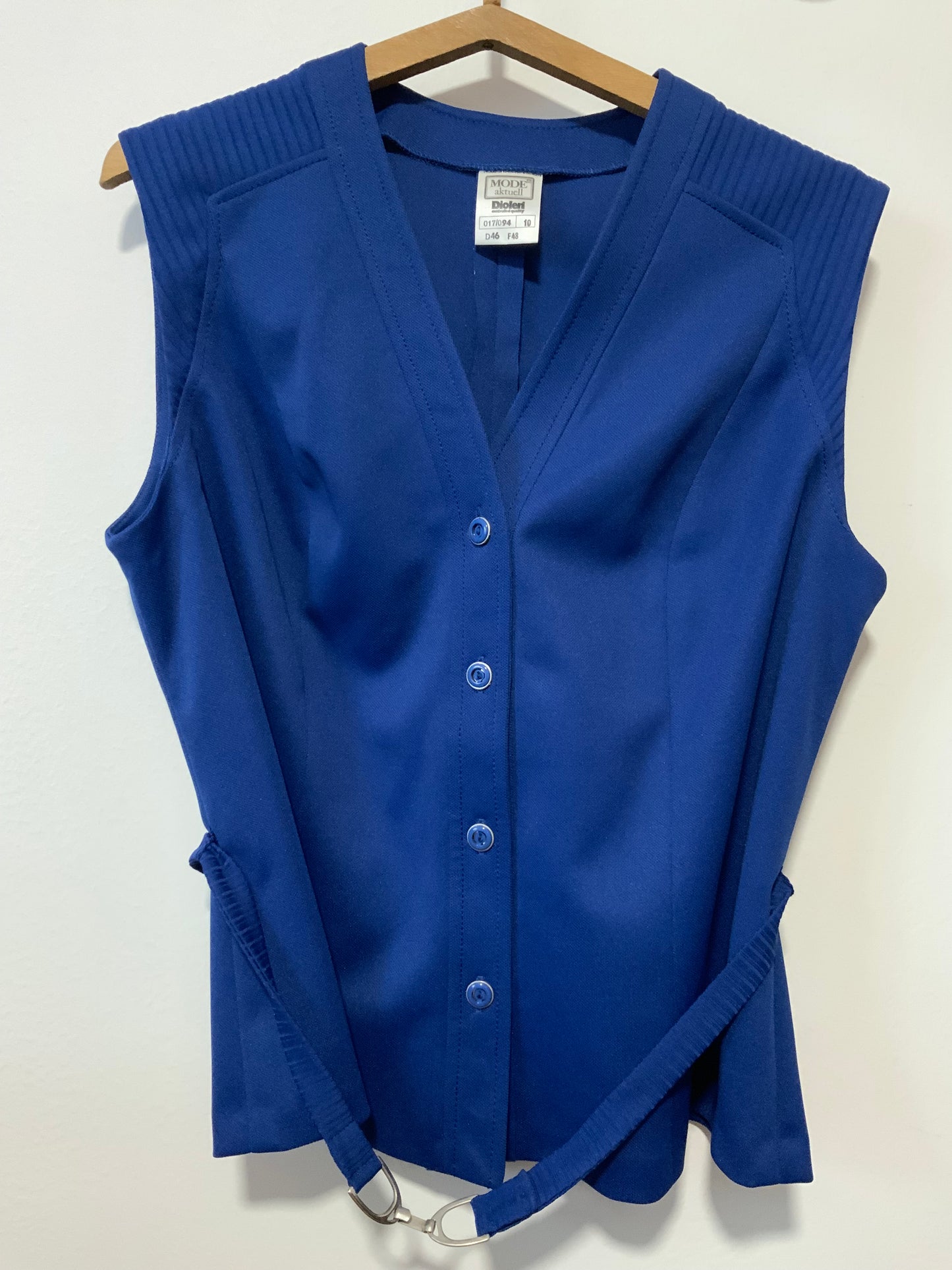 Ensemble Chic Gilet sans manche et jupe Vintage 1970 West Germany 🌼
