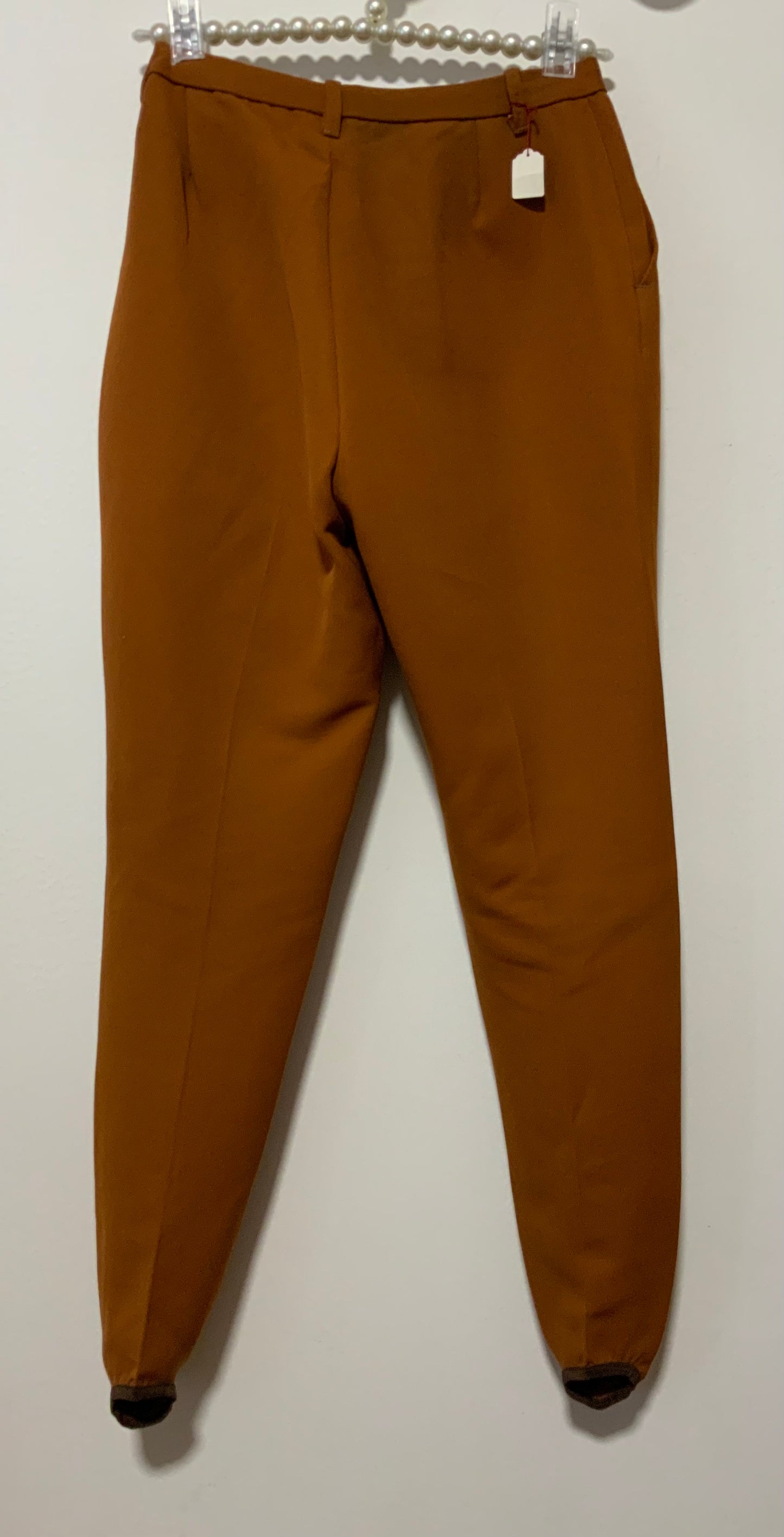 Fuseau Pantalon couleur brique Vintage 1970/80